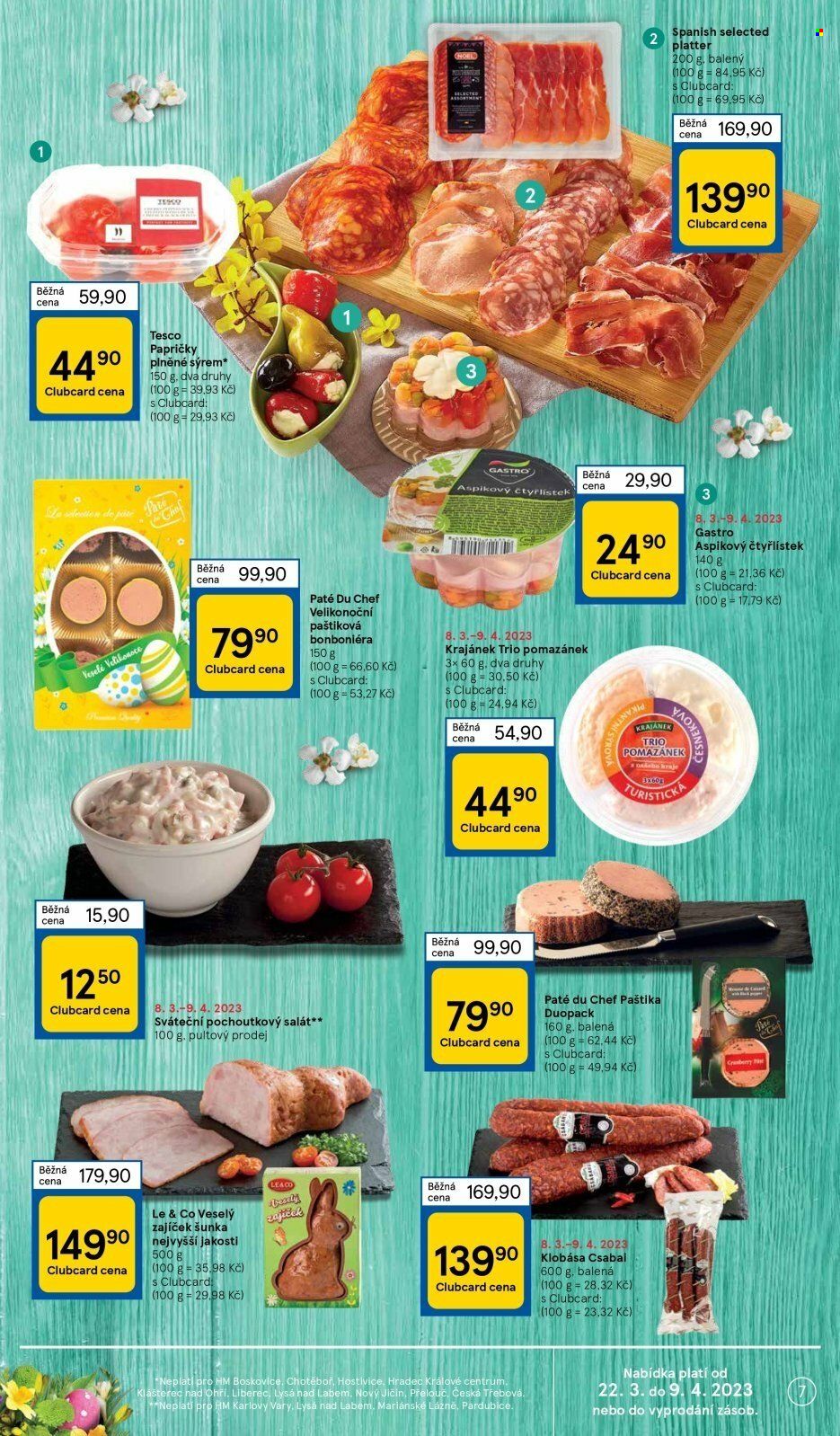 Leták TESCO - 22.3.2023 - 28.3.2023. Strana 7