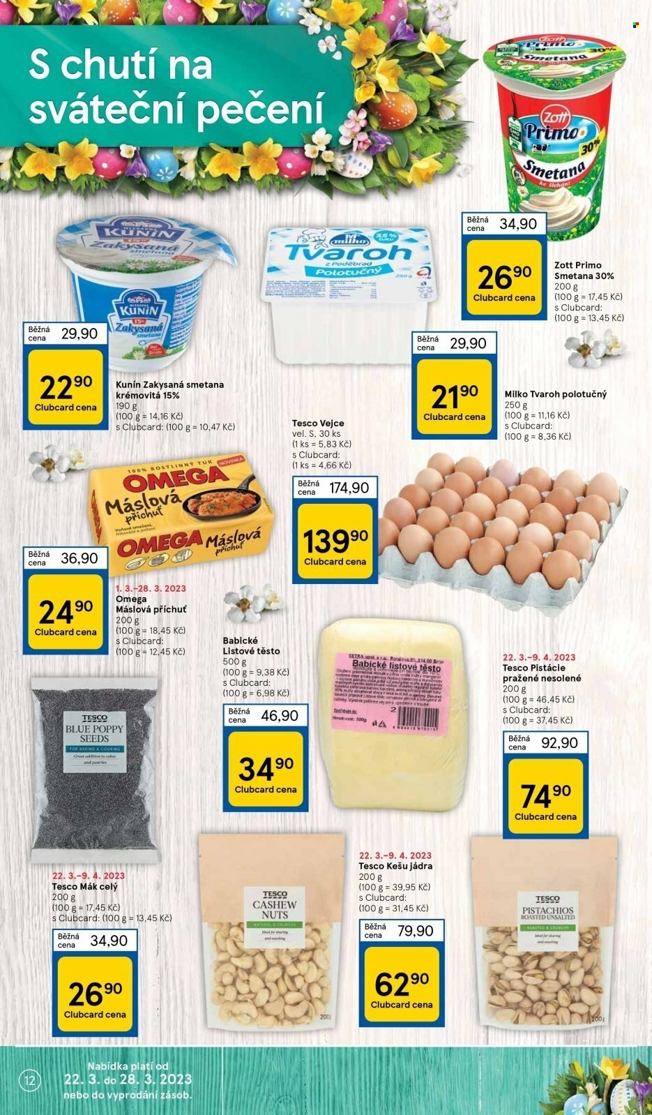Leták TESCO - 22.3.2023 - 28.3.2023. Strana 12