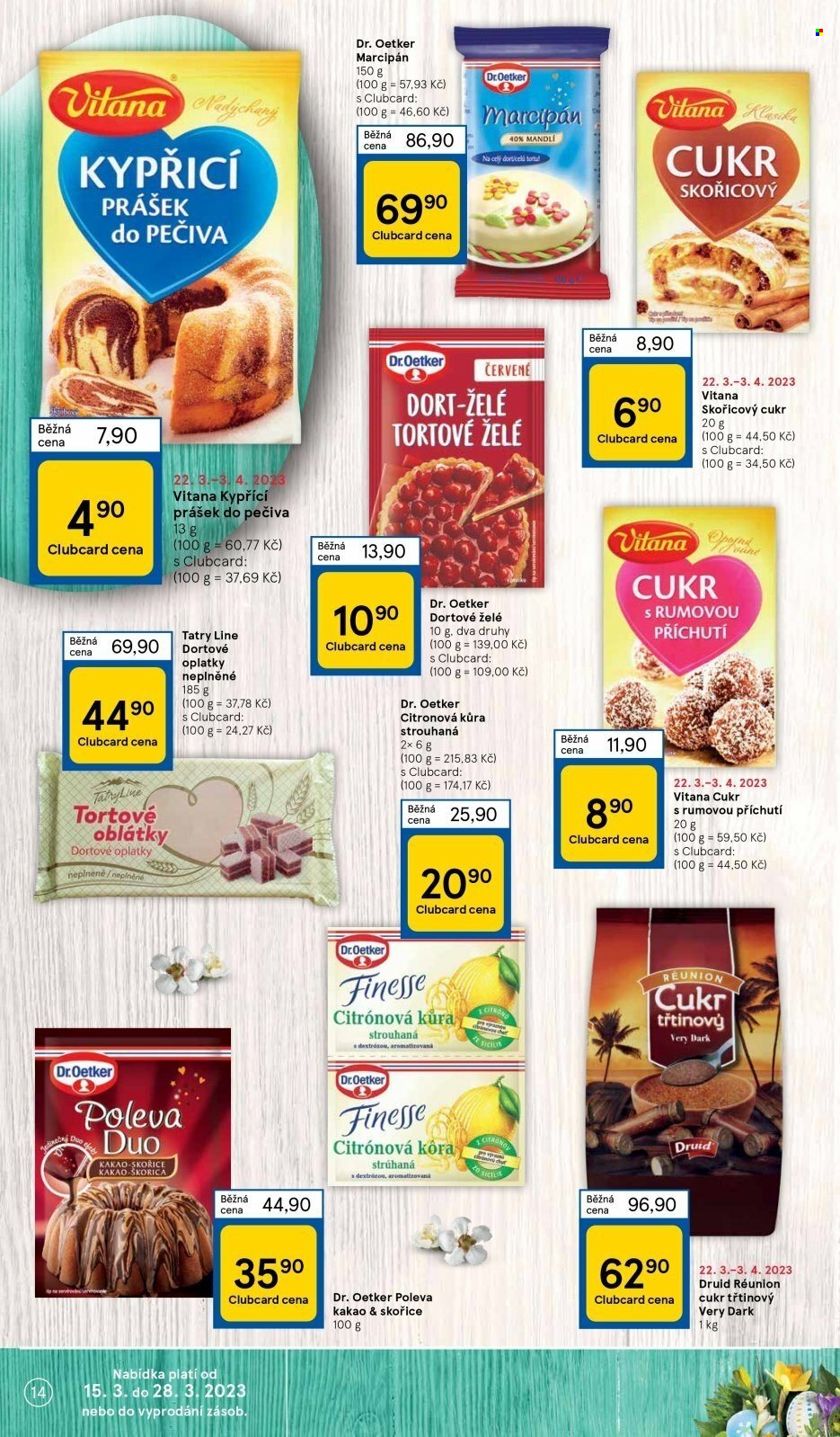 Leták TESCO - 22.3.2023 - 28.3.2023. Strana 14