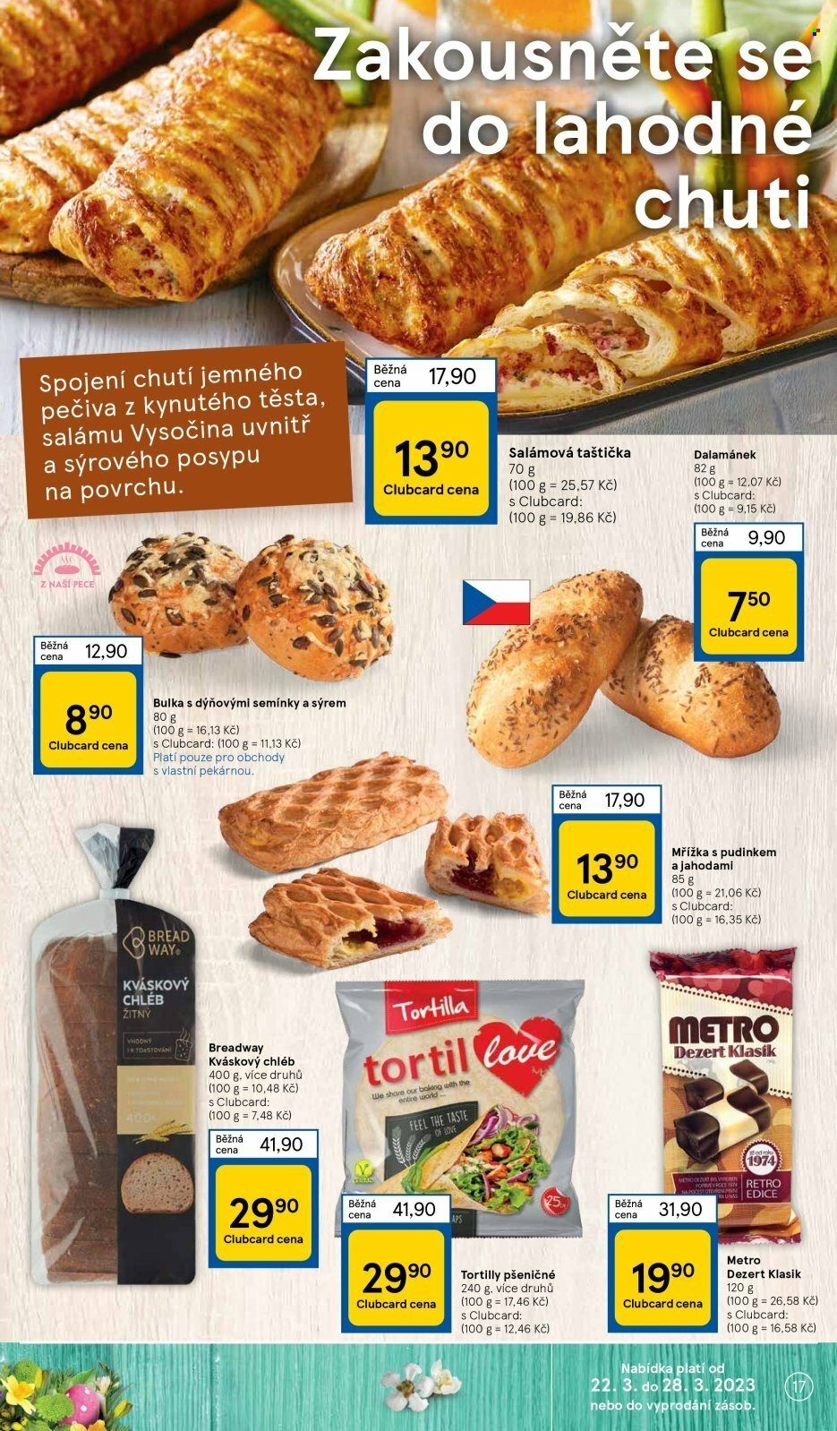 Leták TESCO - 22.3.2023 - 28.3.2023. Strana 17
