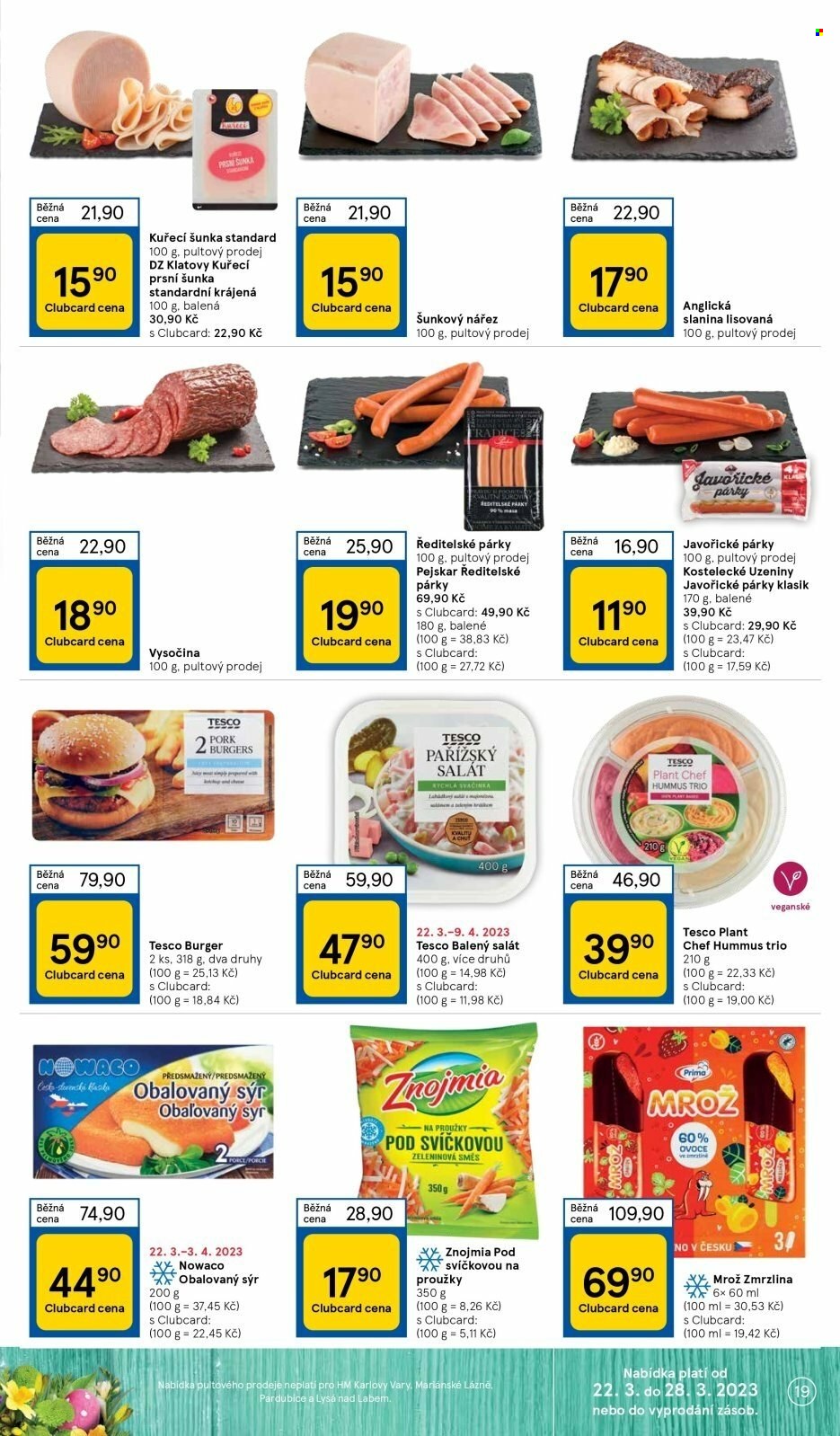 Leták TESCO - 22.3.2023 - 28.3.2023. Strana 19