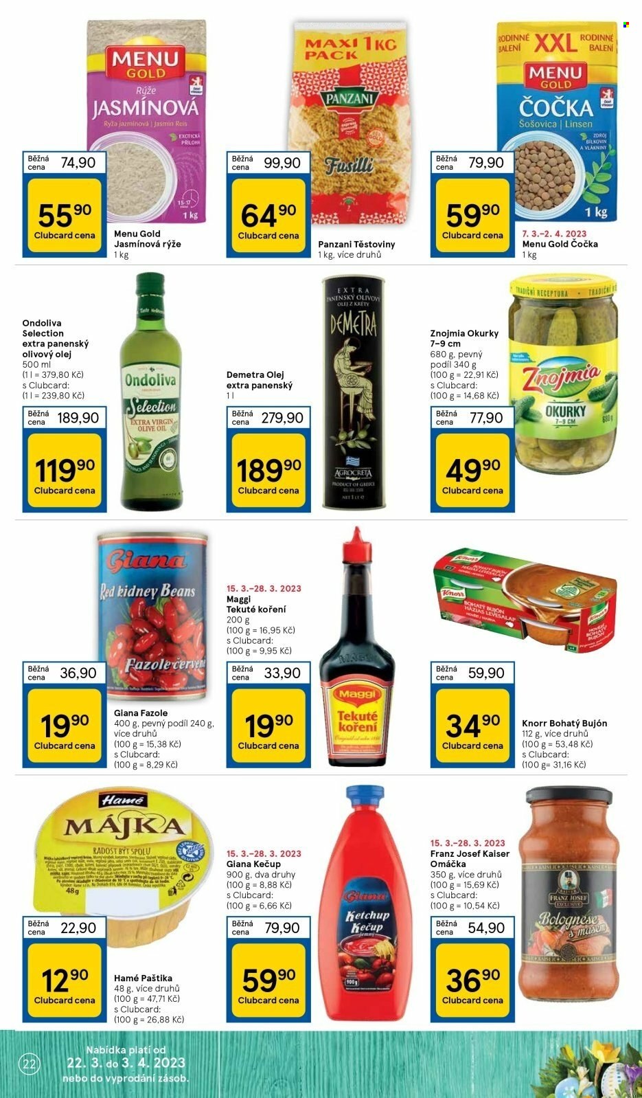 Leták TESCO - 22.3.2023 - 28.3.2023. Strana 22