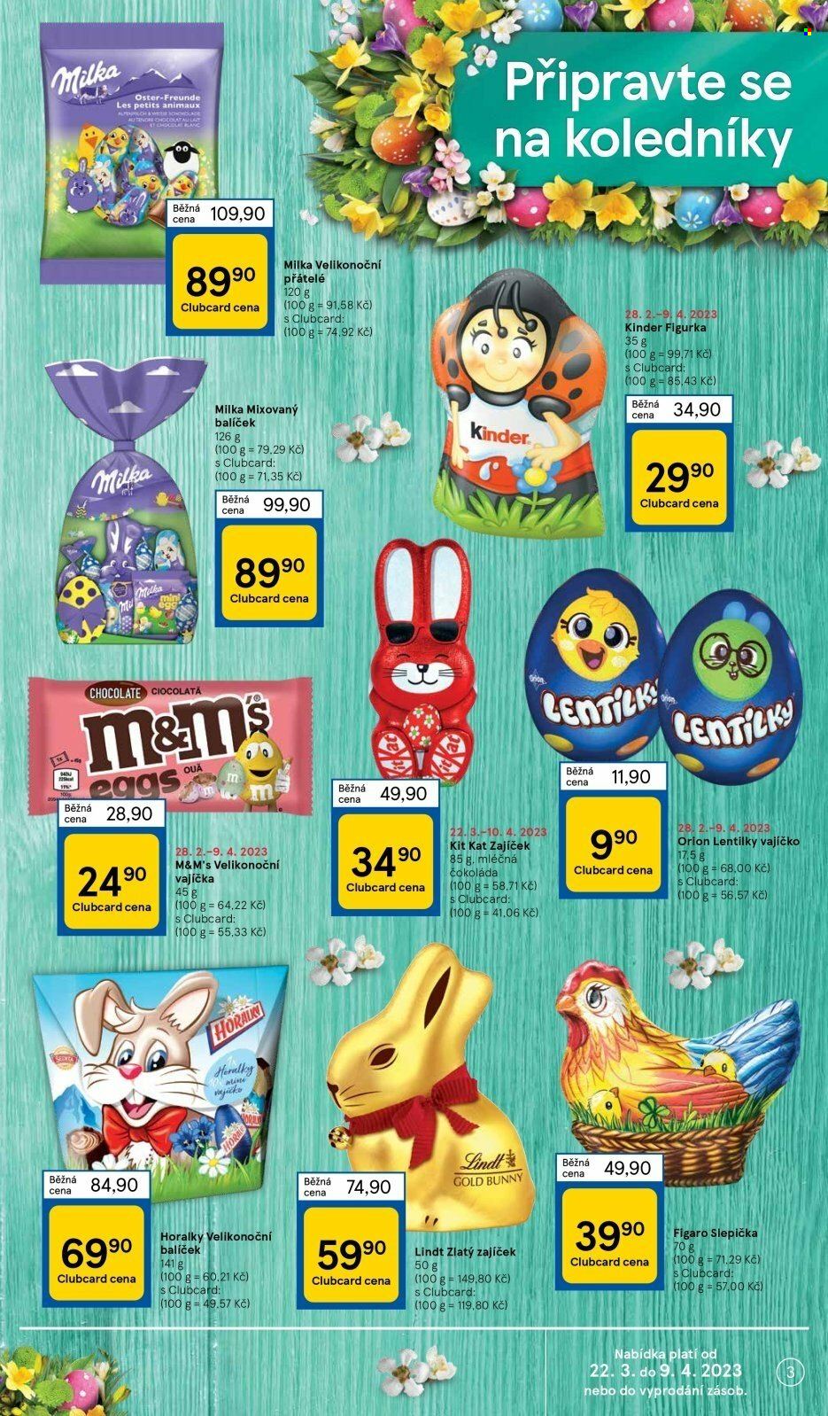 Leták TESCO supermarket - 22.3.2023 - 28.3.2023. Strana 3