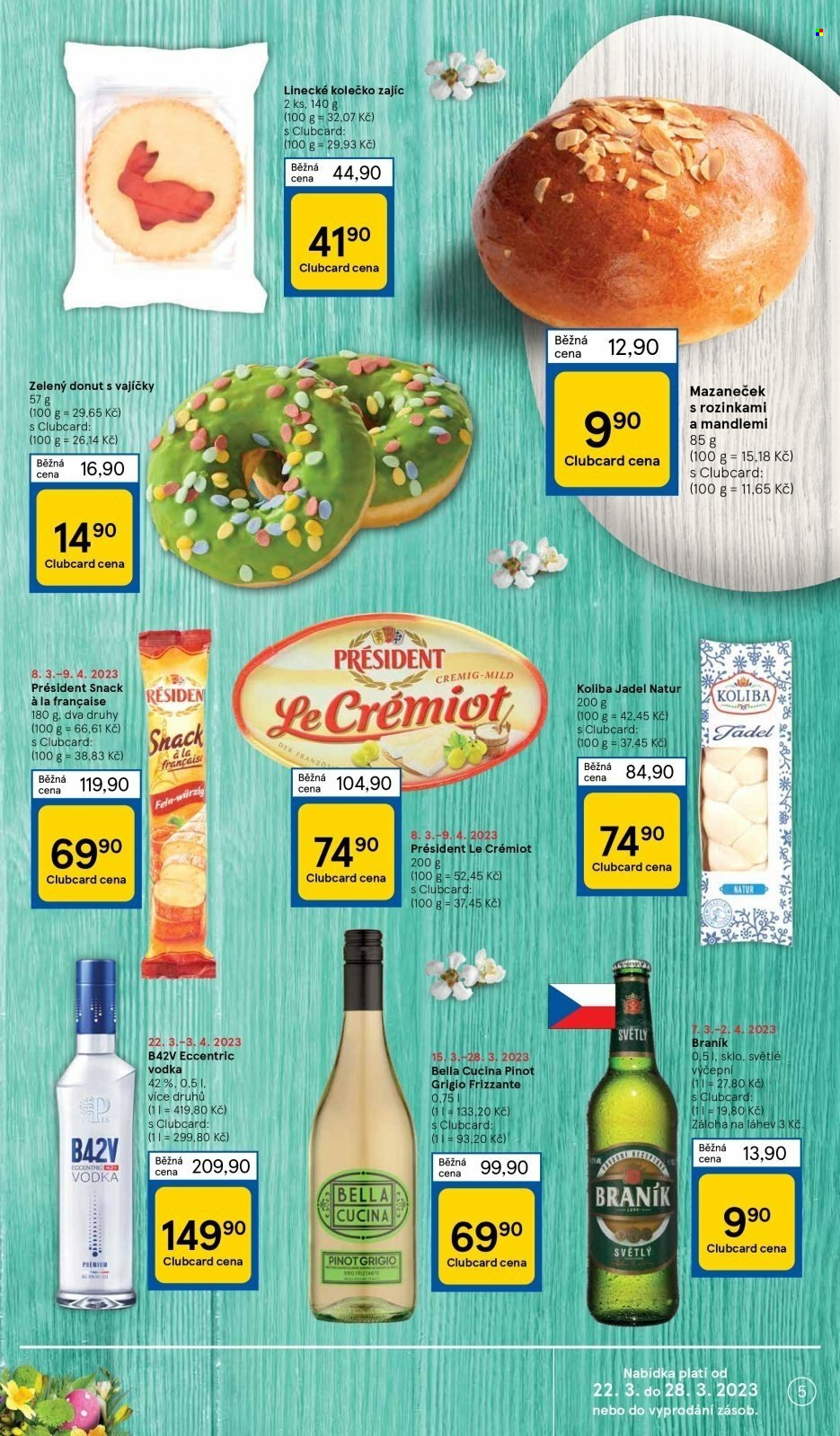 Leták TESCO supermarket - 22.3.2023 - 28.3.2023. Strana 5