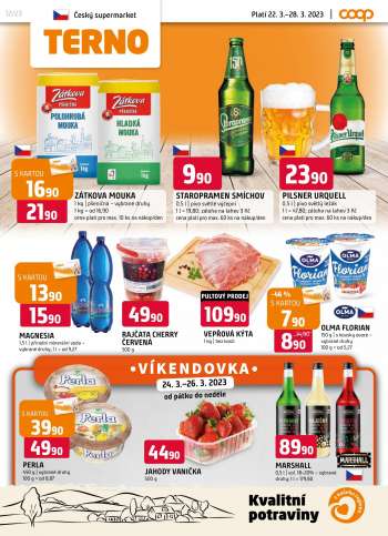 Leták coop TERNO - 22.3.2023 - 28.3.2023.
