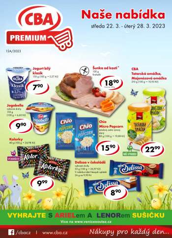 Leták CBA Premium