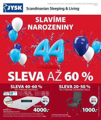 Leták JYSK - 22.3.2023 - 11.4.2023.
