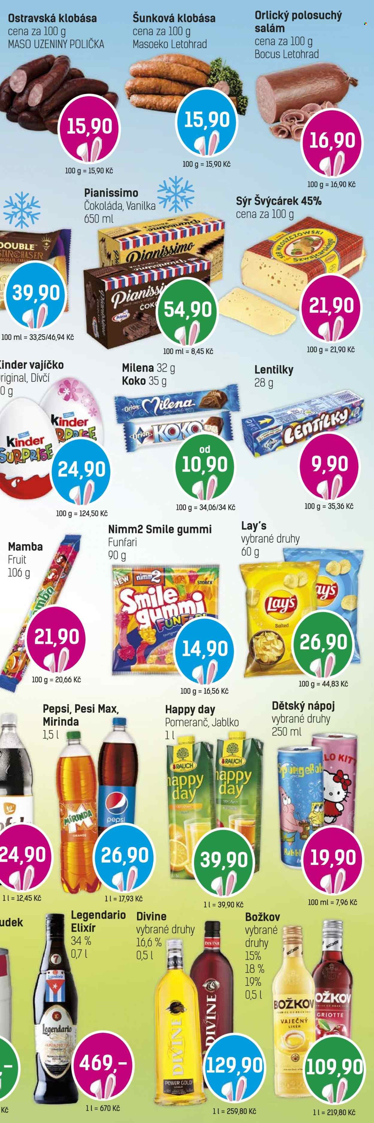 Leták Konzum - 22.3.2023 - 4.4.2023. Strana 3