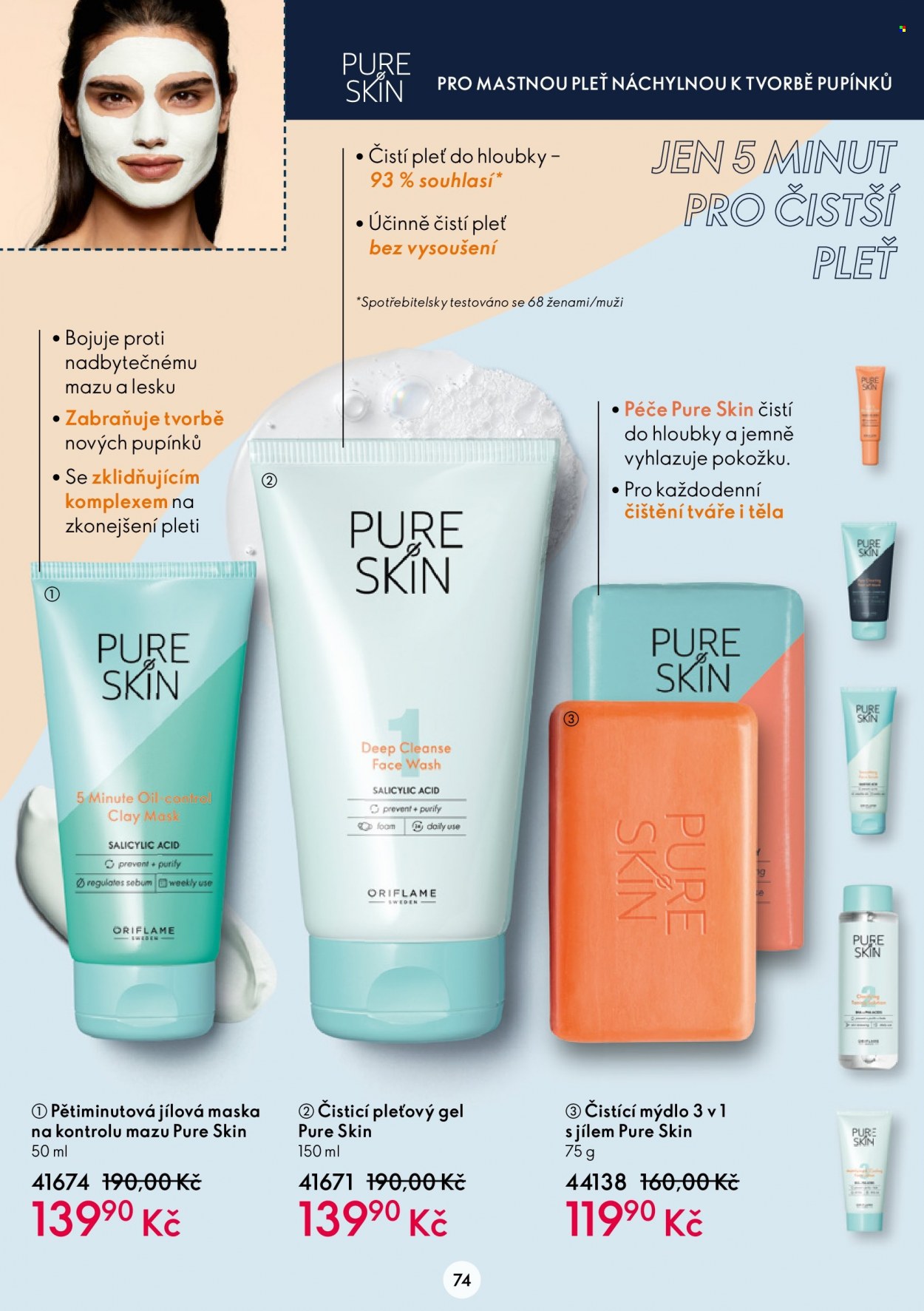 Leták ORIFLAME - 22.3.2023 - 11.4.2023. Strana 74