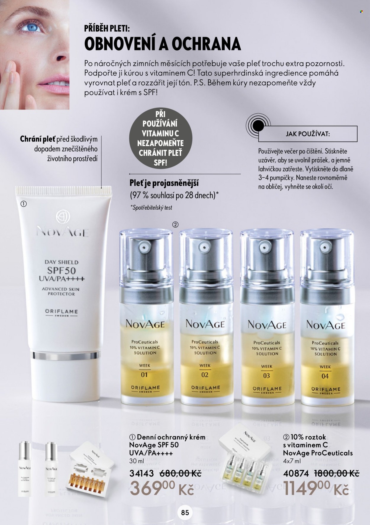 Leták ORIFLAME - 22.3.2023 - 11.4.2023. Strana 85