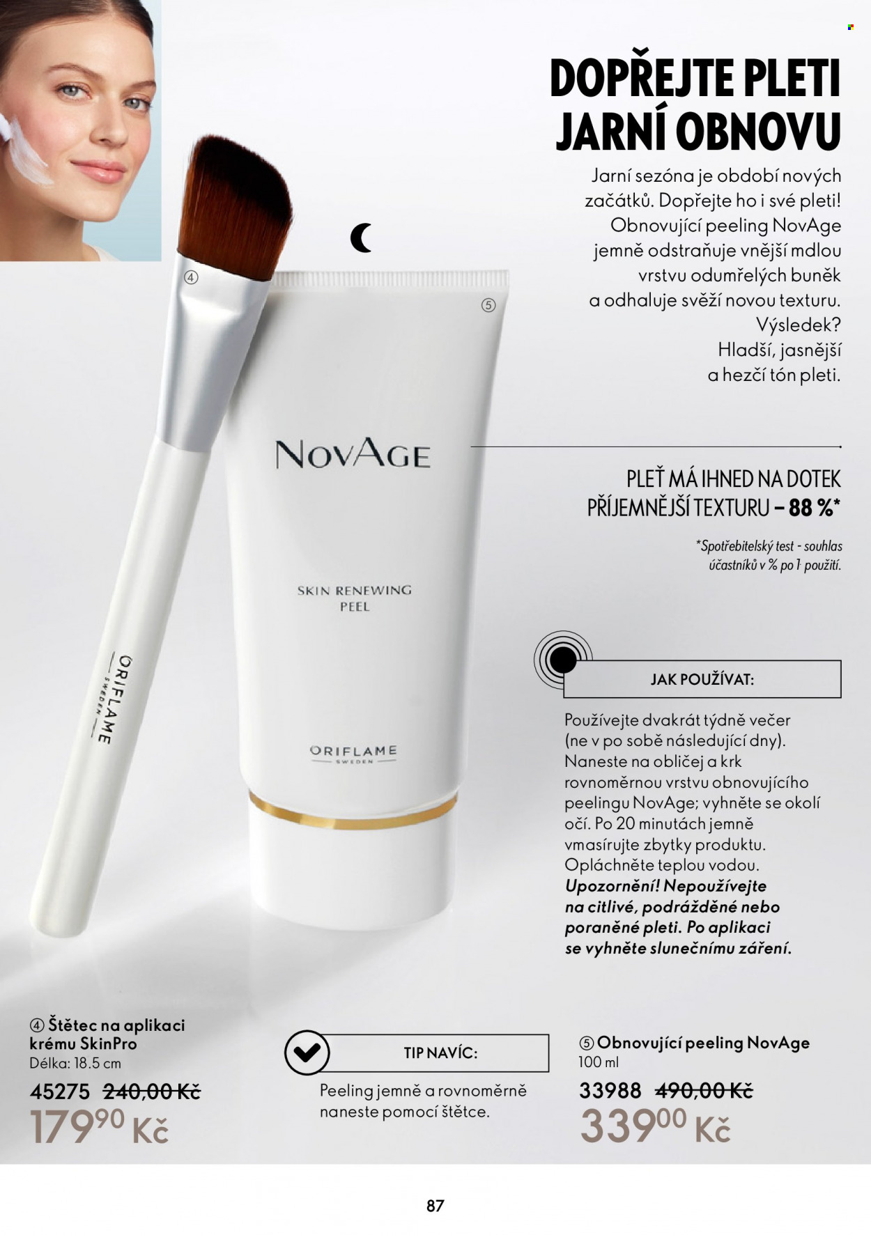 Leták ORIFLAME - 22.3.2023 - 11.4.2023. Strana 87