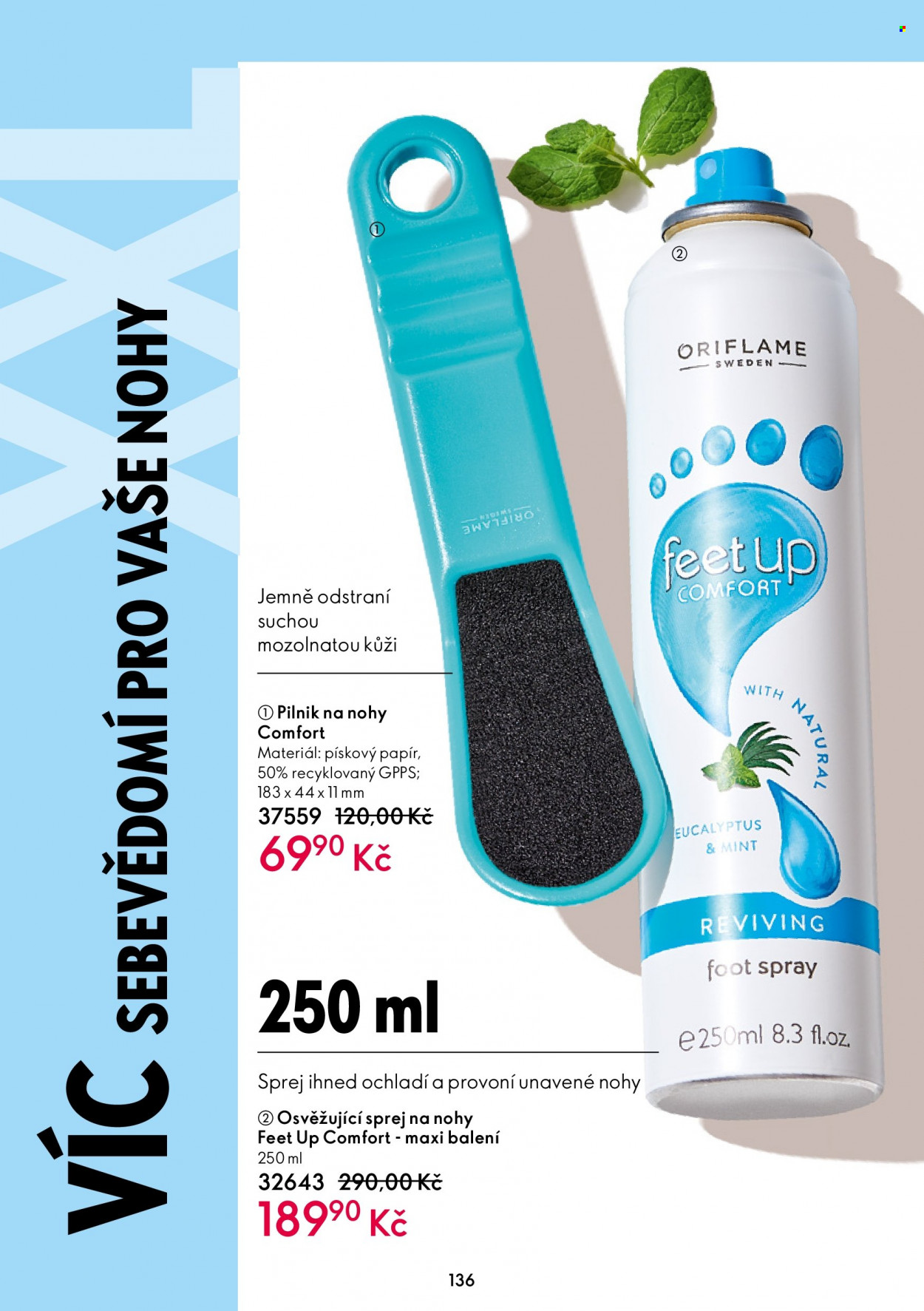 Leták ORIFLAME - 22.3.2023 - 11.4.2023. Strana 136