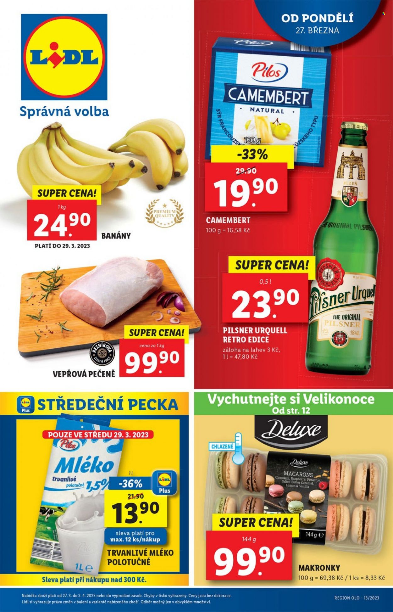 Leták Lidl - 27.3.2023 - 2.4.2023. Strana 1