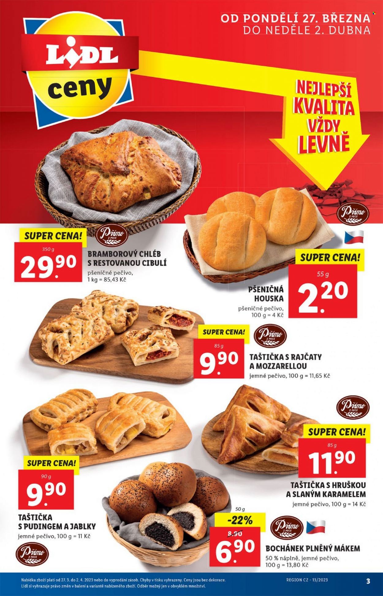 Leták Lidl - 27.3.2023 - 2.4.2023. Strana 3