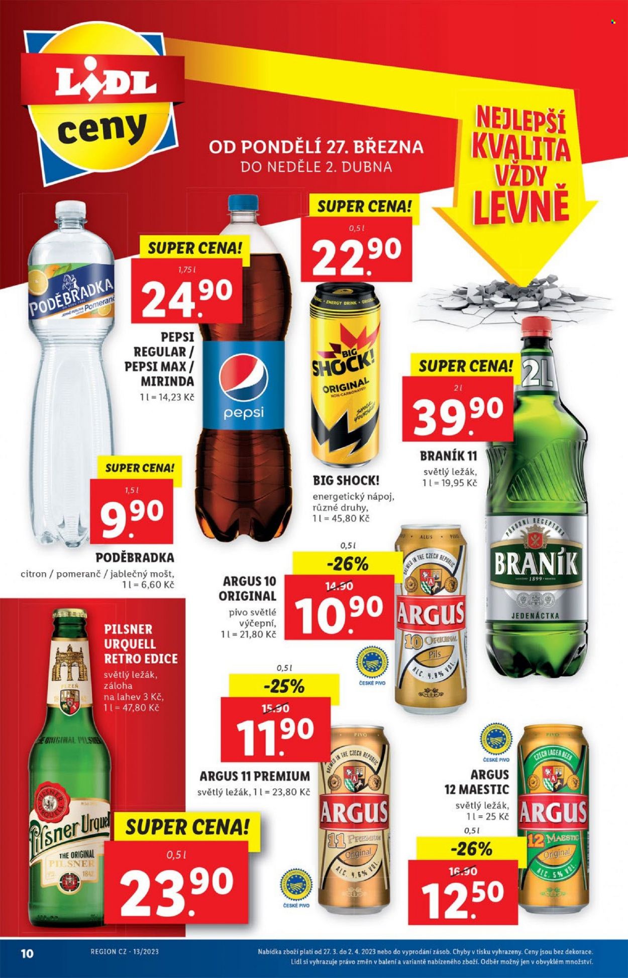Leták Lidl - 27.3.2023 - 2.4.2023. Strana 10