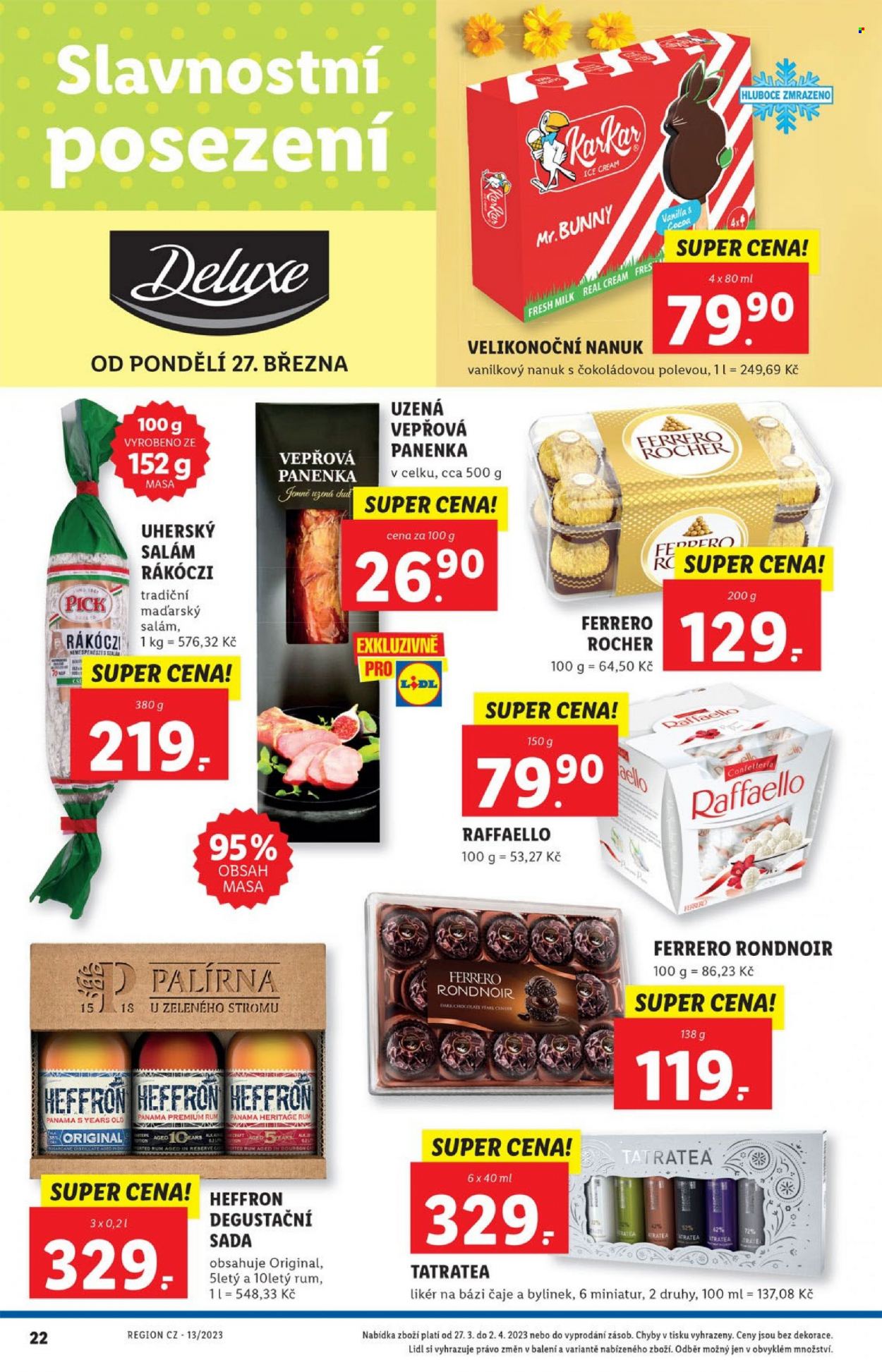 Leták Lidl - 27.3.2023 - 2.4.2023. Strana 22