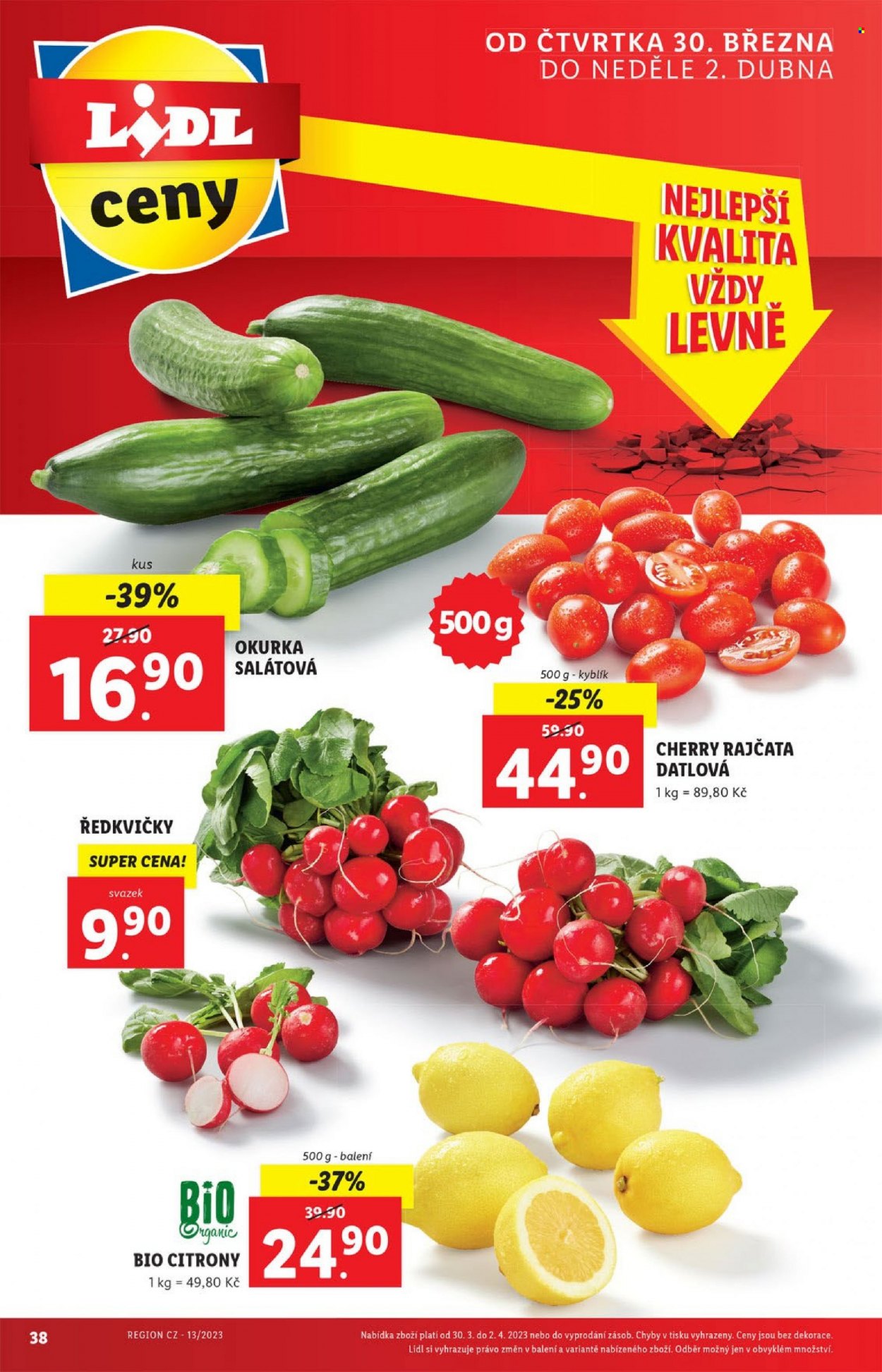 Leták Lidl - 27.3.2023 - 2.4.2023. Strana 38