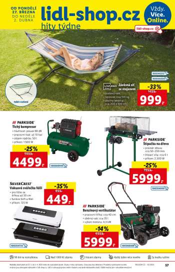 Leták Lidl - 27.3.2023 - 2.4.2023.
