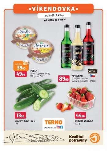 Leták coop TERNO - 24.3.2023 - 26.3.2023.