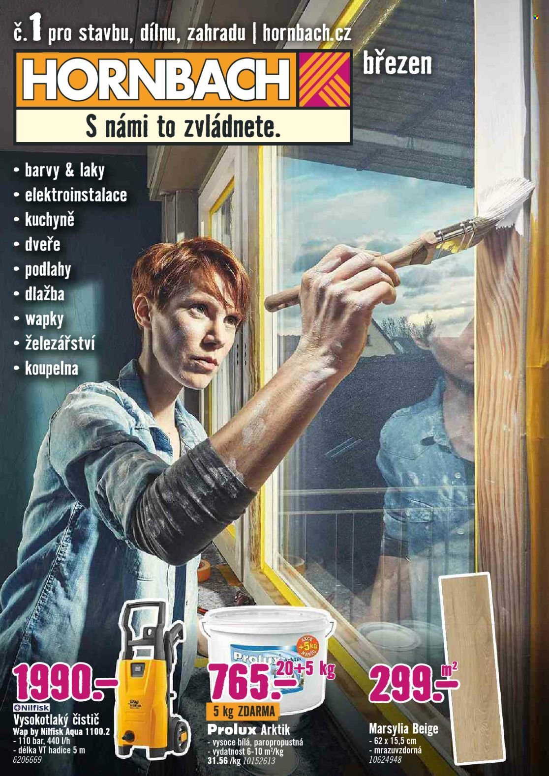 Leták HORNBACH - 22.3.2023 - 5.4.2023. Strana 1