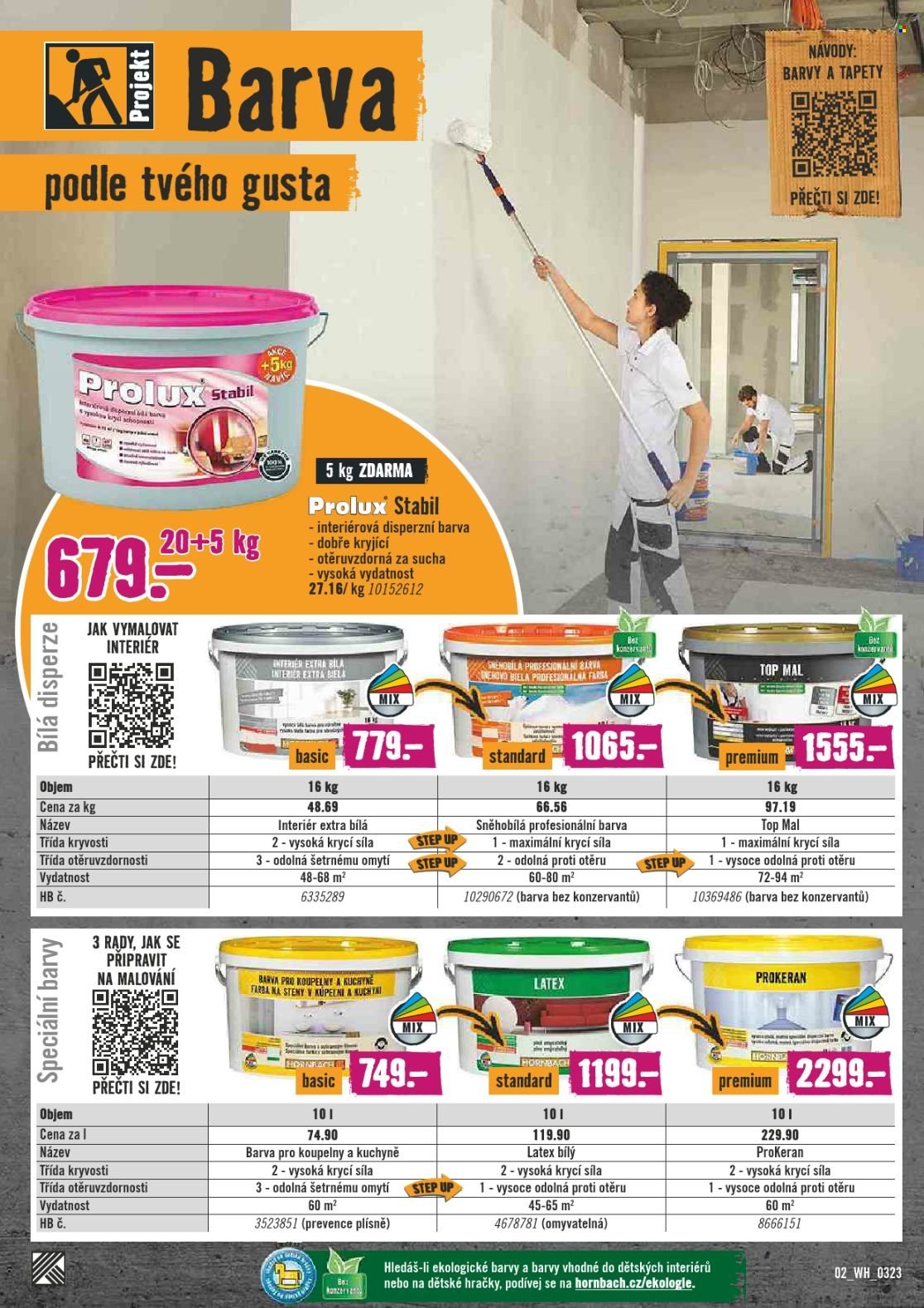 Leták HORNBACH - 22.3.2023 - 5.4.2023. Strana 2