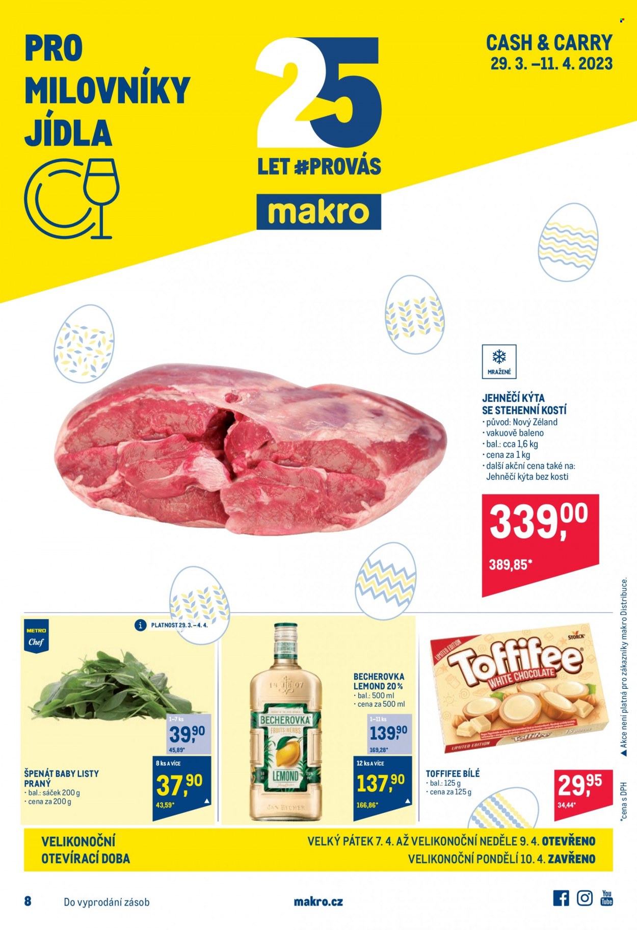 Leták MAKRO - 29.3.2023 - 11.4.2023. Strana 1