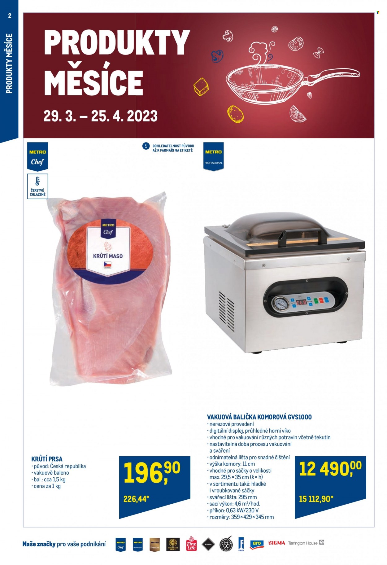 Leták MAKRO - 29.3.2023 - 11.4.2023. Strana 2