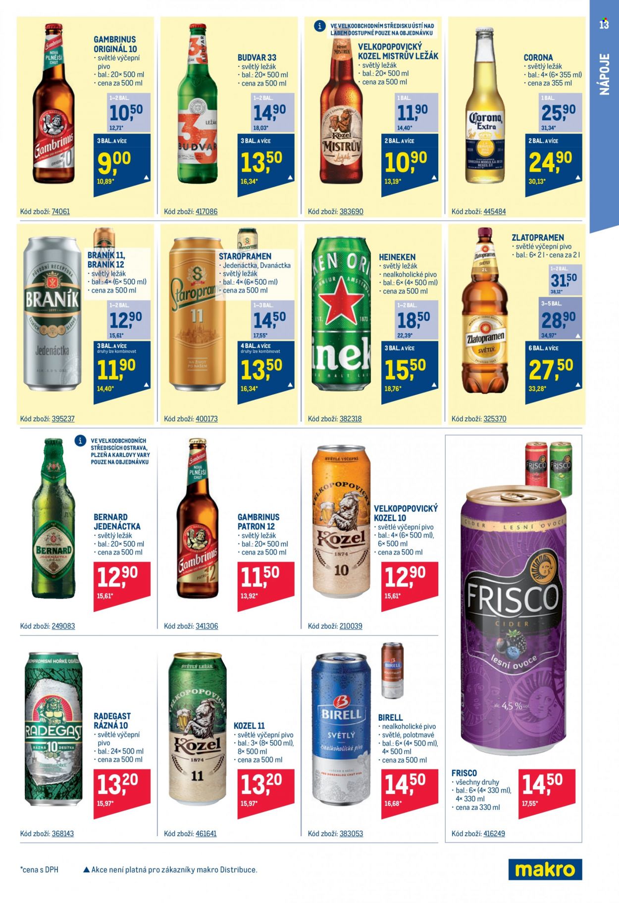 Leták MAKRO - 29.3.2023 - 11.4.2023. Strana 13