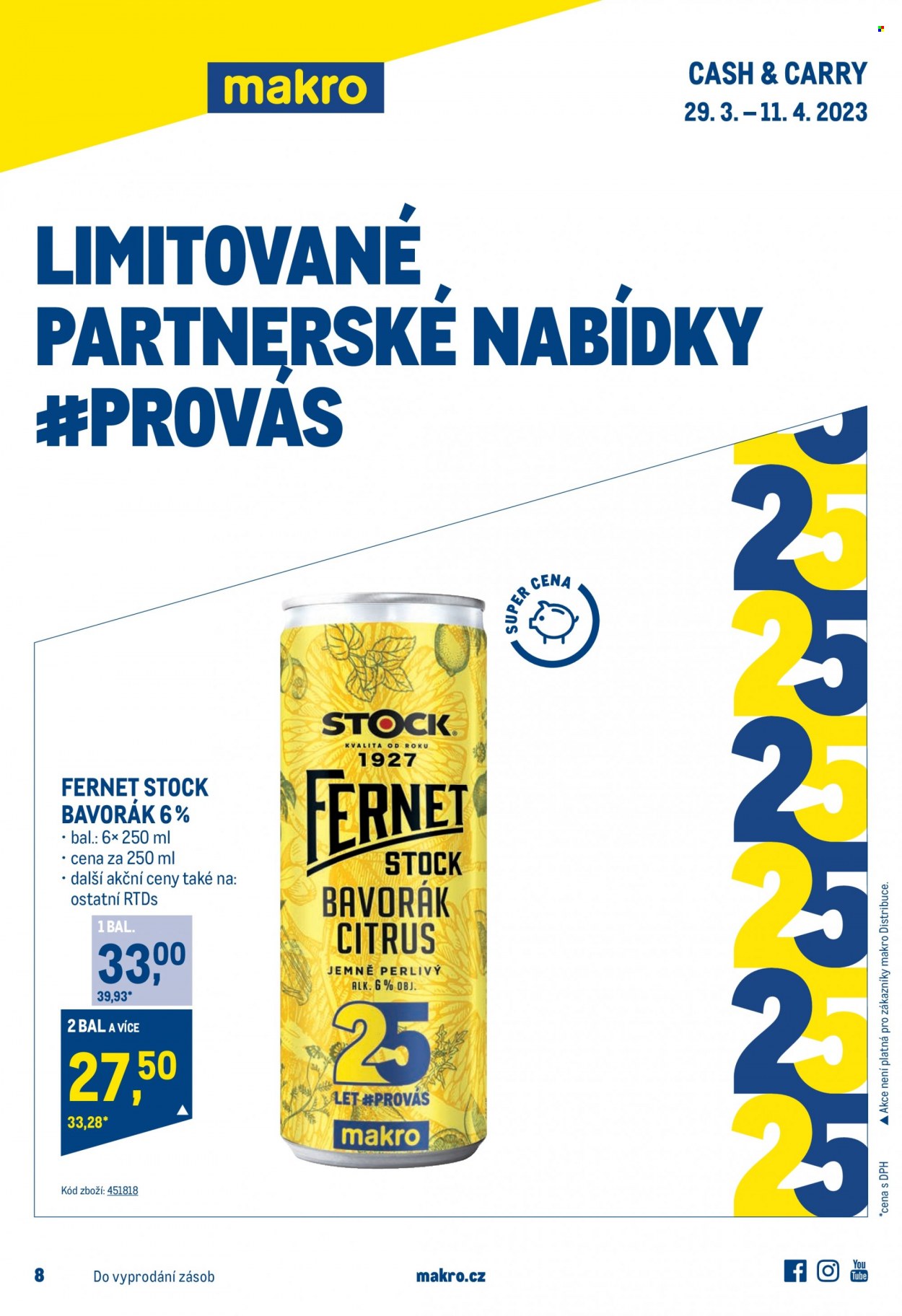 Leták MAKRO - 29.3.2023 - 11.4.2023. Strana 1