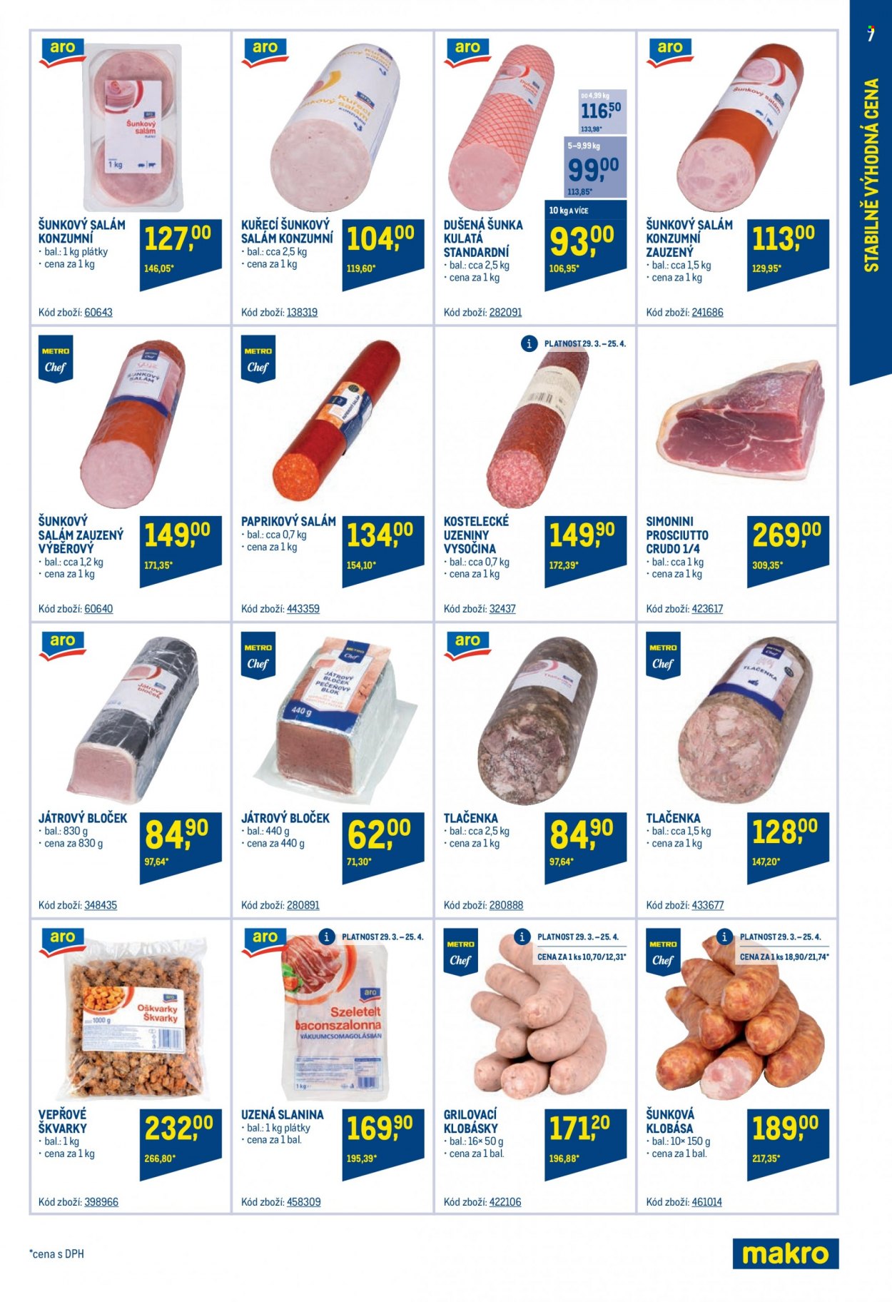Leták MAKRO - 29.3.2023 - 23.5.2023. Strana 7