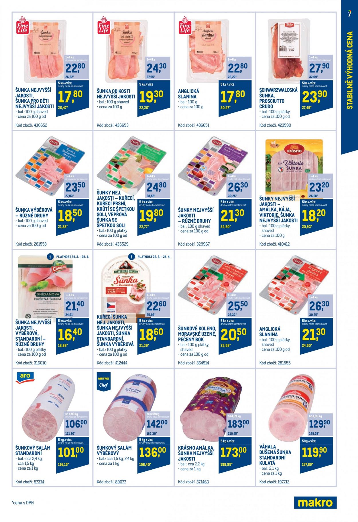 Leták MAKRO - 29.3.2023 - 23.5.2023. Strana 7