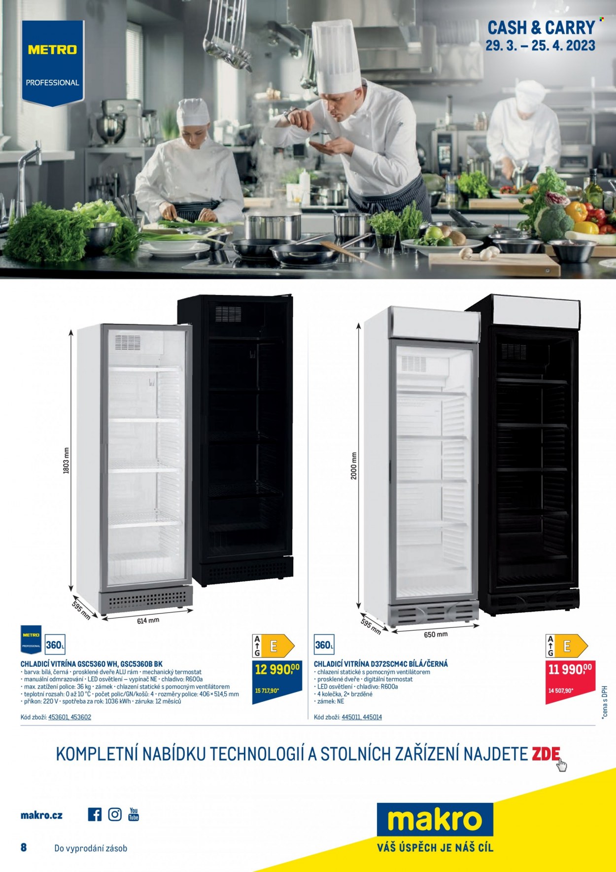 Leták MAKRO - 29.3.2023 - 25.4.2023. Strana 1