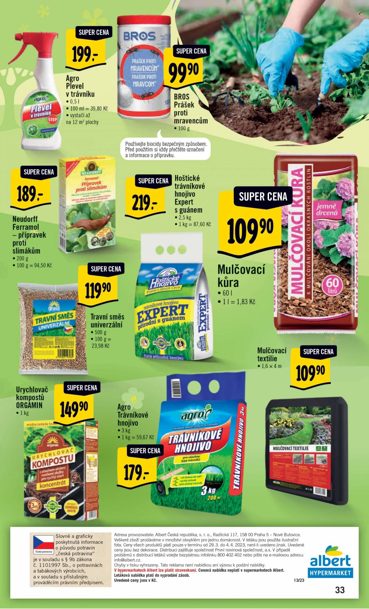 Leták Albert Hypermarket - 29.3.2023 - 4.4.2023. Strana 34