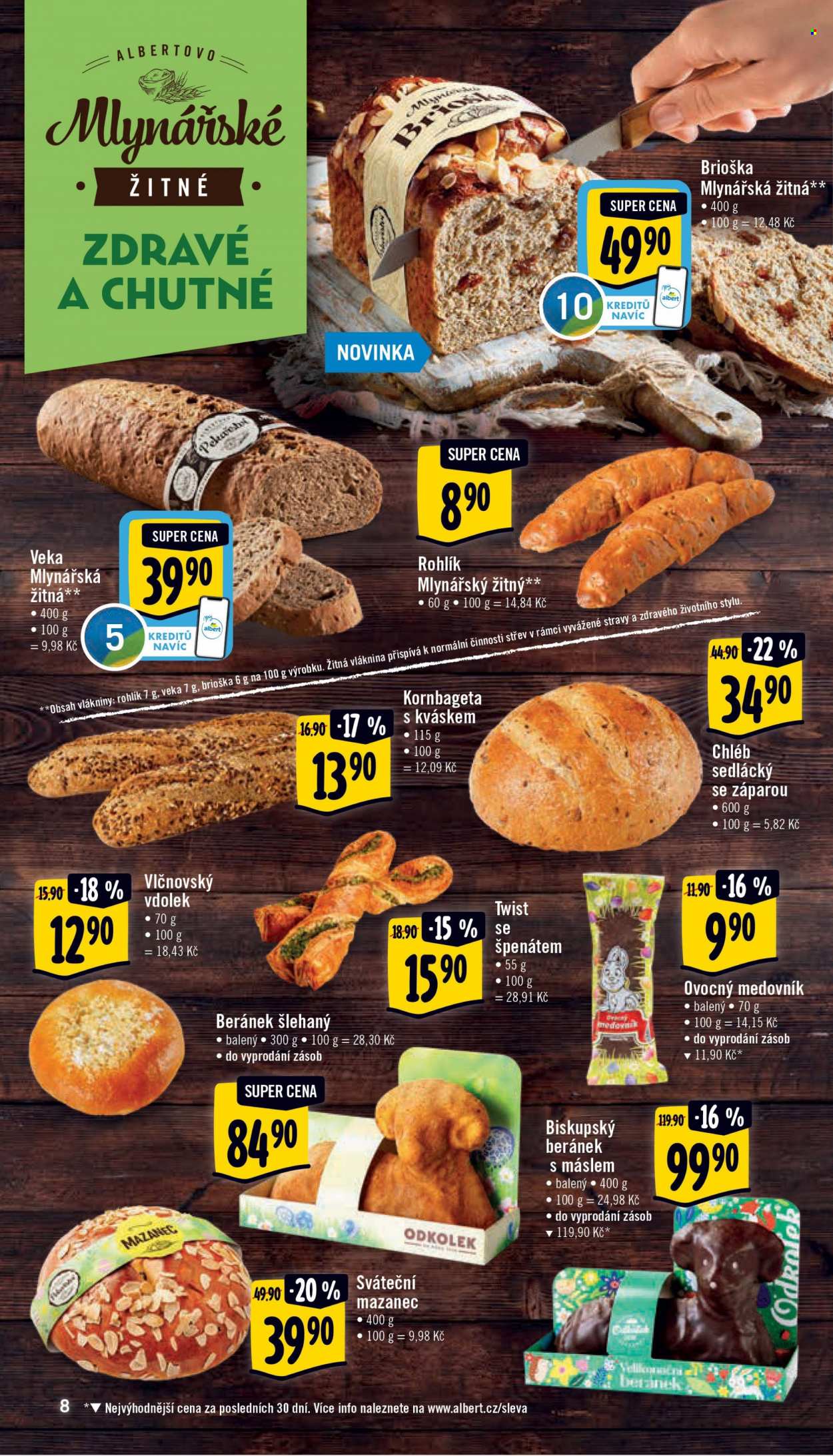 Leták Albert Supermarket - 29.3.2023 - 4.4.2023. Strana 8