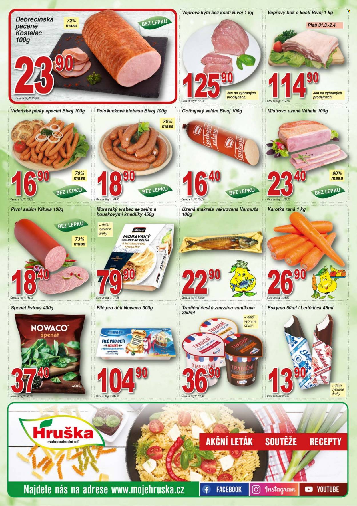 Leták Hruška - 28.3.2023 - 3.4.2023. Strana 2