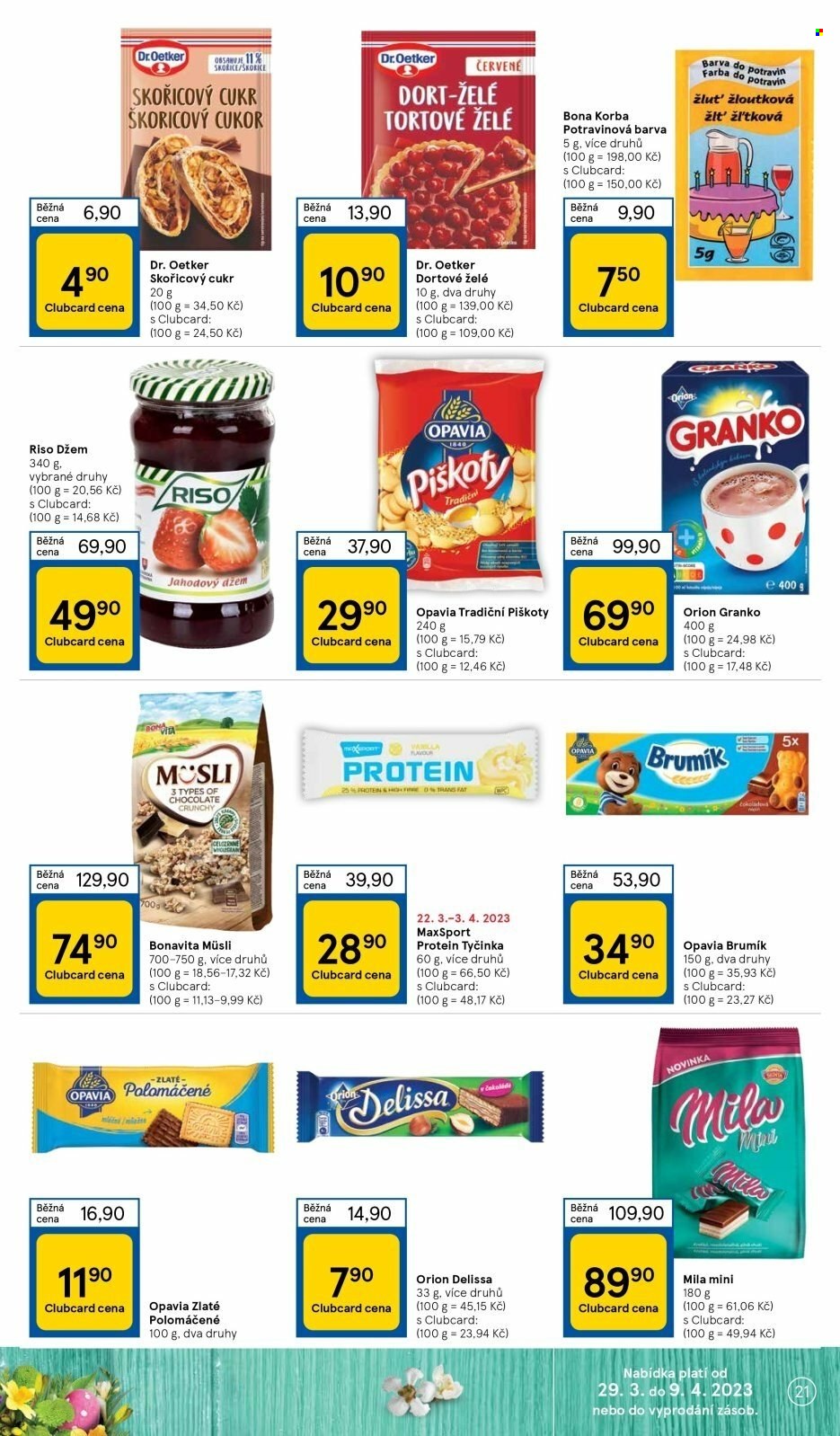 Leták TESCO - 29.3.2023 - 3.4.2023. Strana 21
