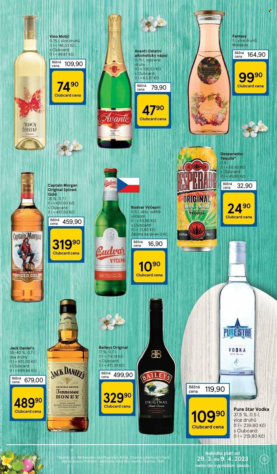 Leták TESCO supermarket - 29.3.2023 - 3.4.2023. Strana 5