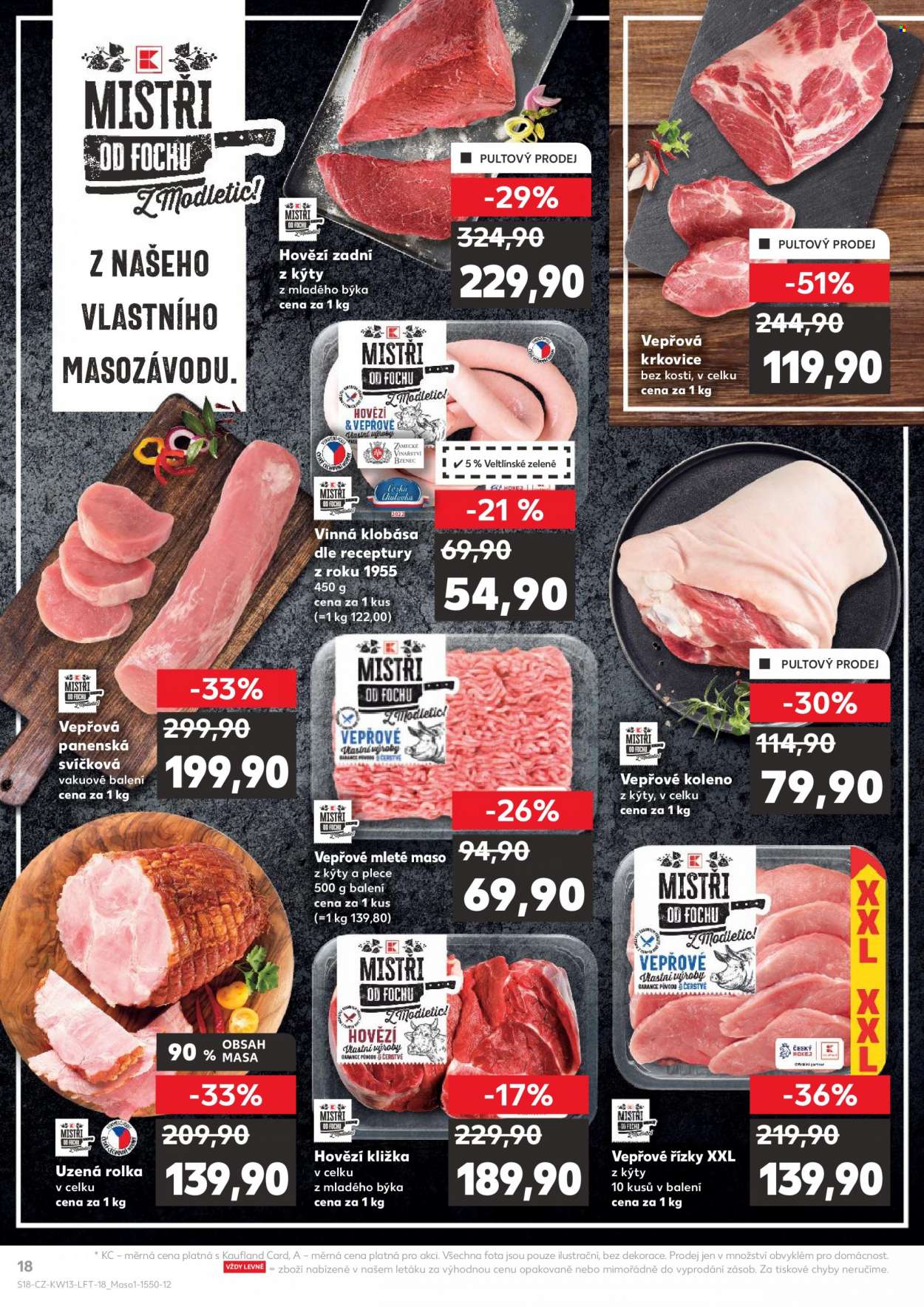 Leták Kaufland - 29.3.2023 - 4.4.2023. Strana 18