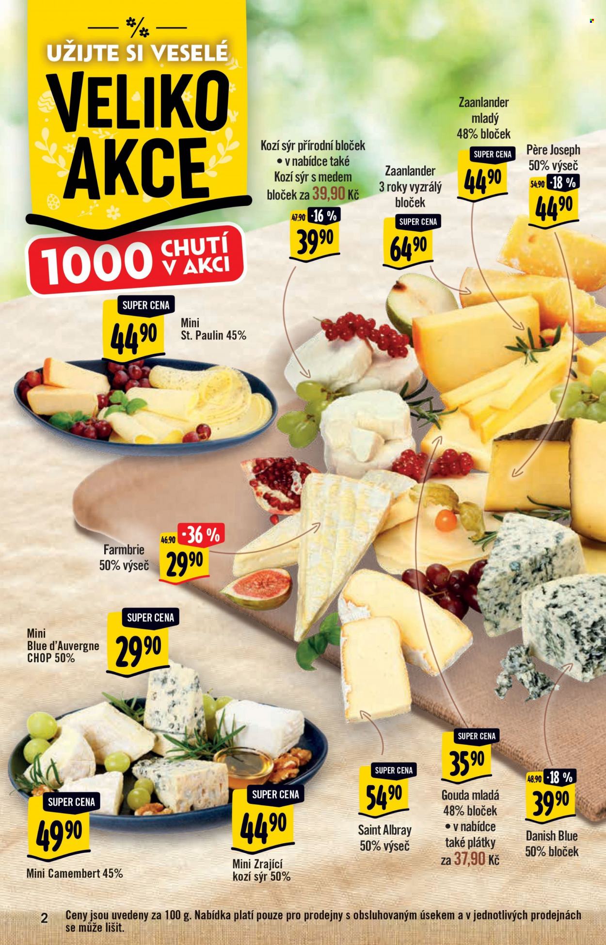 Leták Albert Supermarket - 29.3.2023 - 10.4.2023. Strana 2