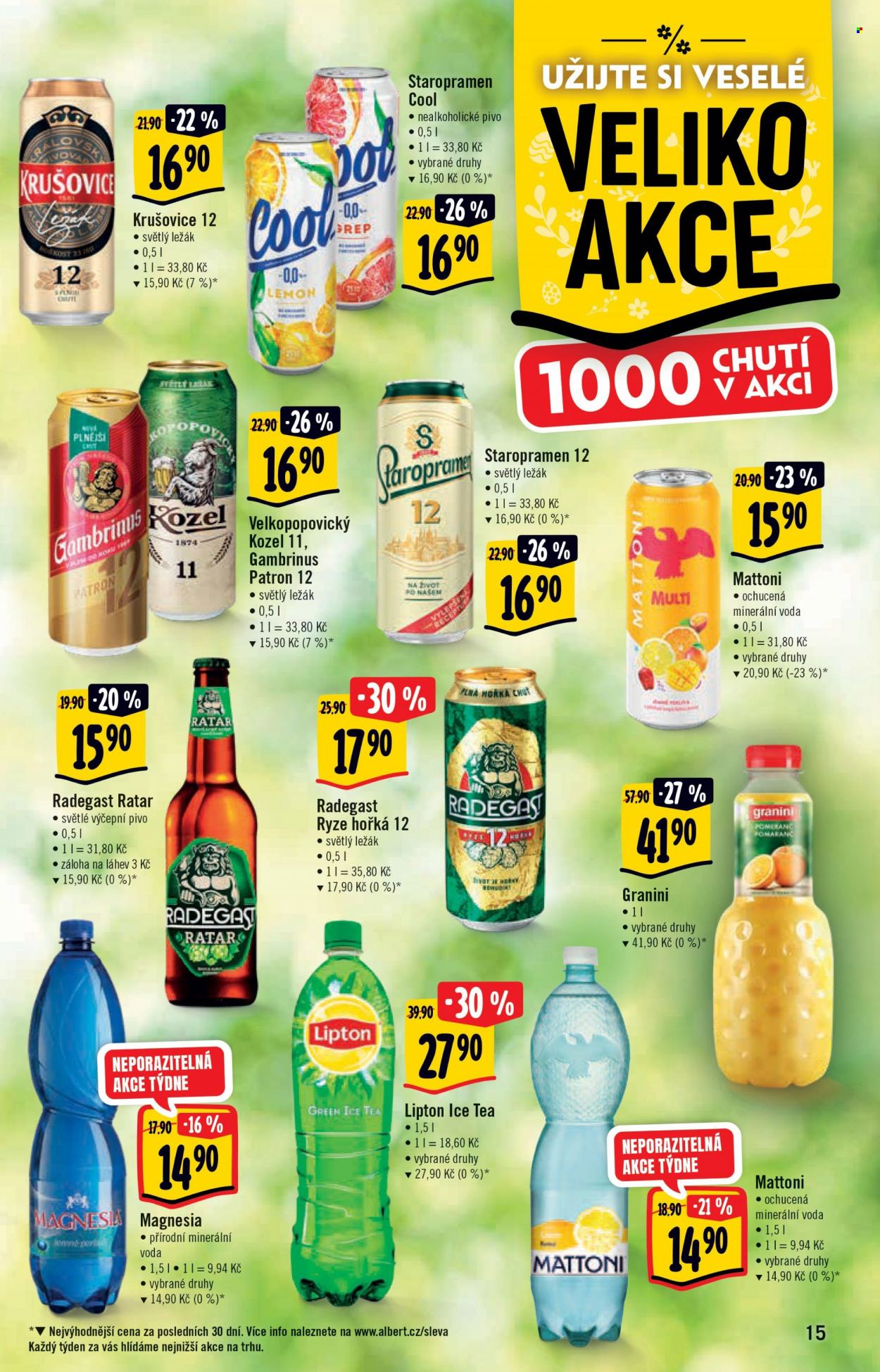 Leták Albert Supermarket - 29.3.2023 - 10.4.2023. Strana 15