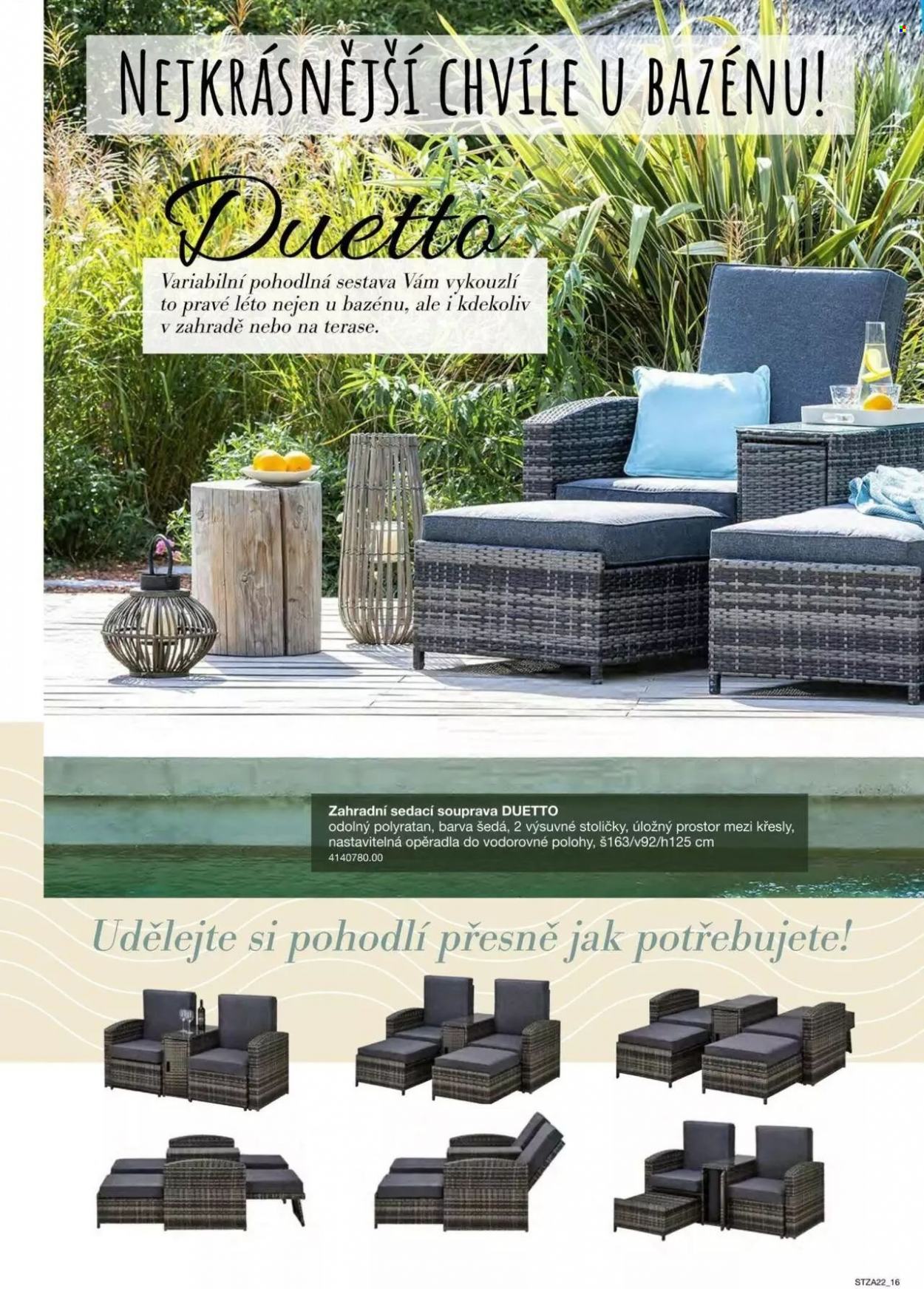Leták SCONTO NÁBYTEK. Strana 16