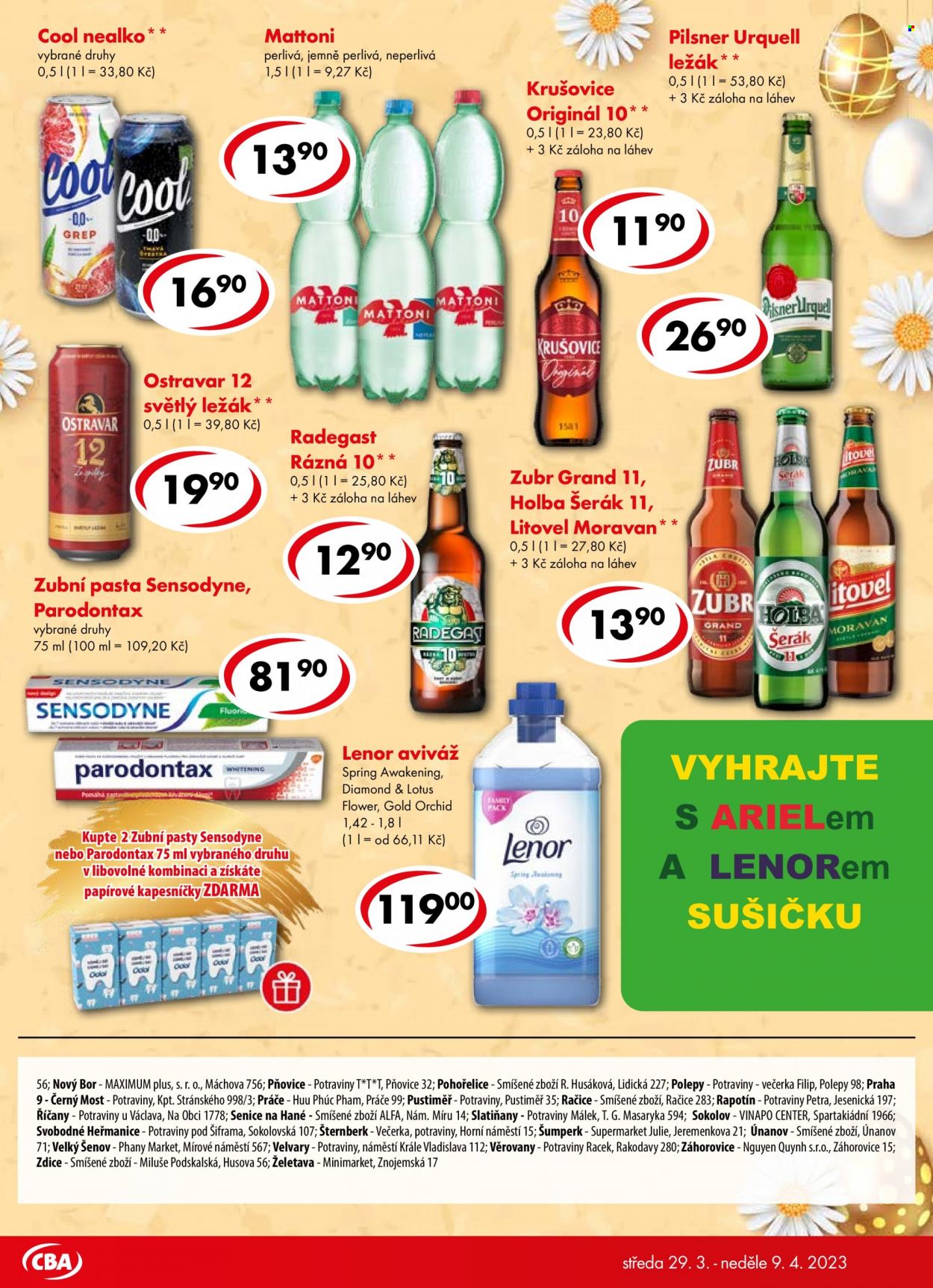 Leták CBA potraviny - 29.3.2023 - 9.4.2023. Strana 5