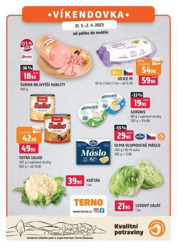 Leták coop TERNO - 31.3.2023 - 2.4.2023.