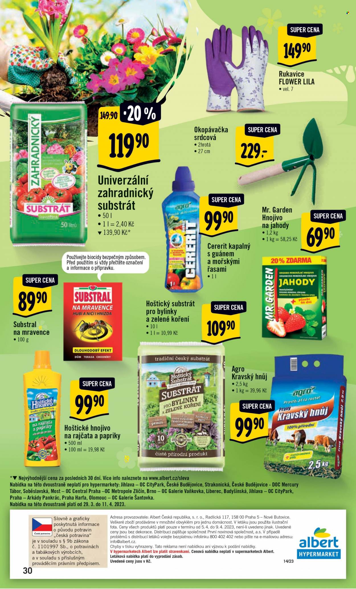Leták Albert Hypermarket - 5.4.2023 - 9.4.2023. Strana 30