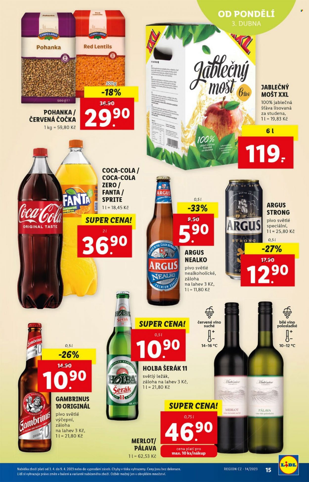 Leták Lidl - 3.4.2023 - 9.4.2023. Strana 15