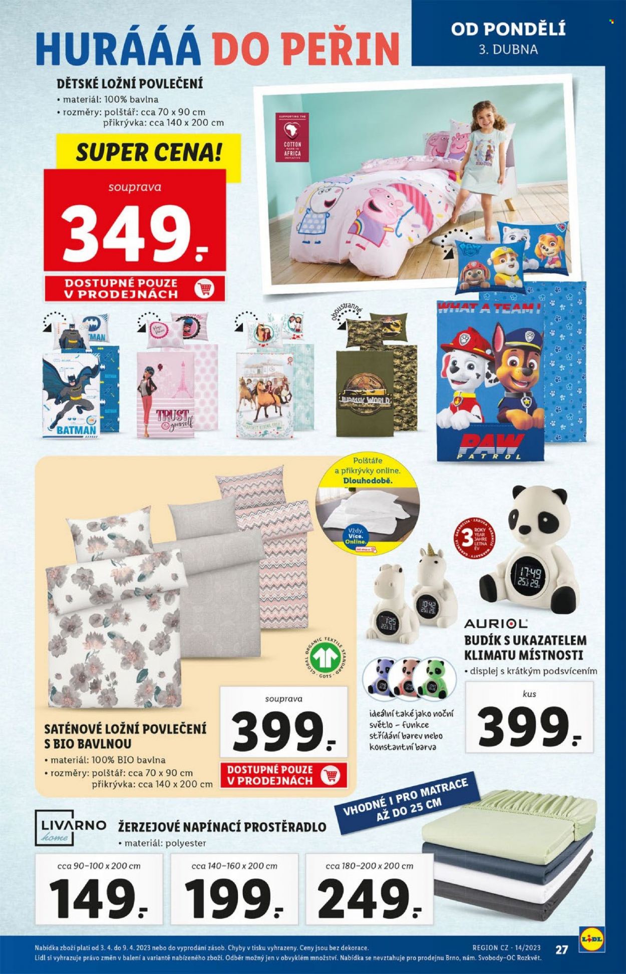 Leták Lidl - 3.4.2023 - 9.4.2023. Strana 27