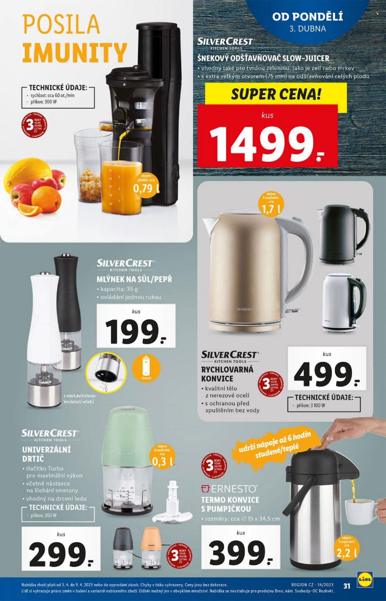 Leták Lidl - 3.4.2023 - 9.4.2023. Strana 31