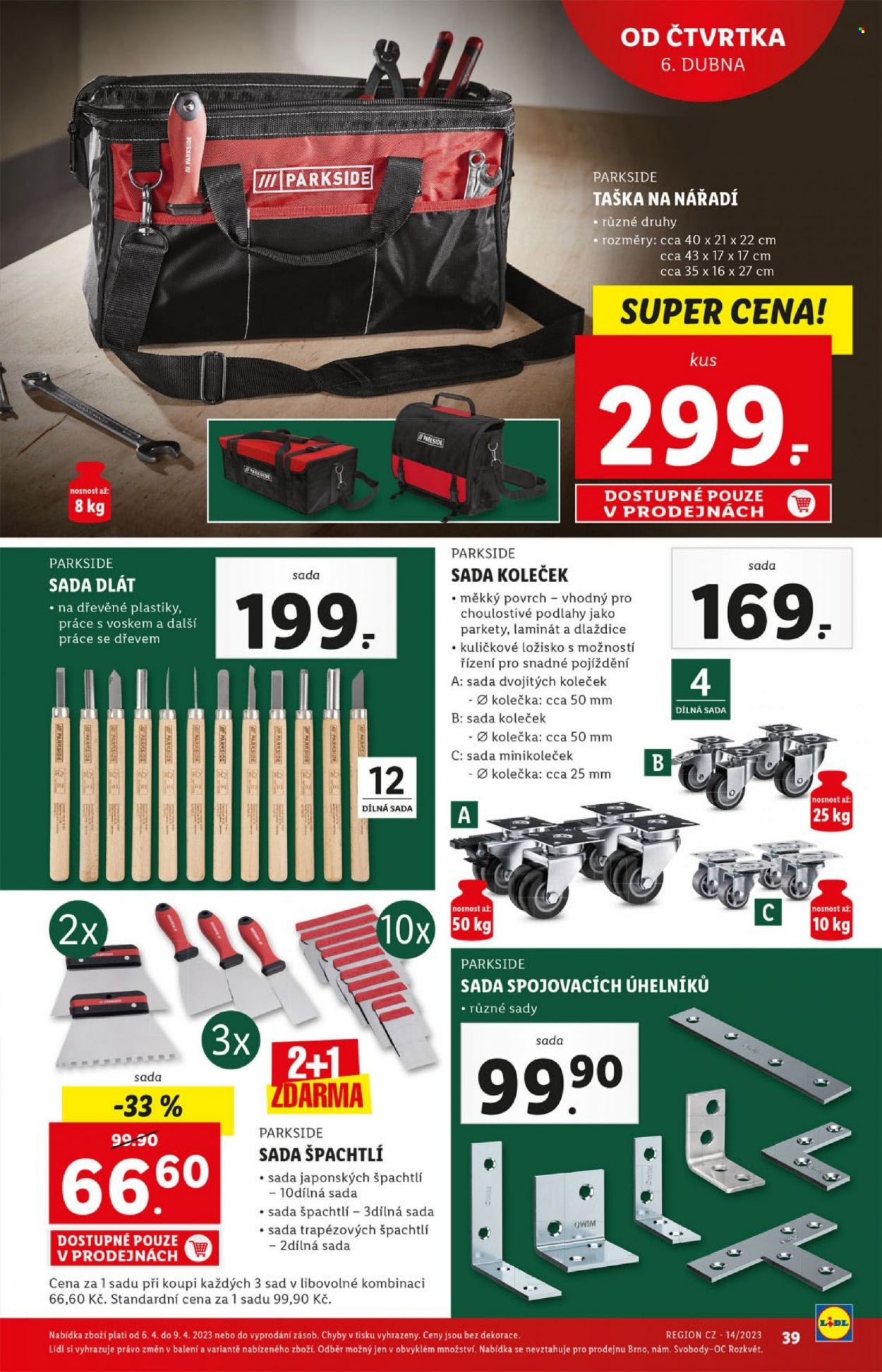 Leták Lidl - 3.4.2023 - 9.4.2023. Strana 39