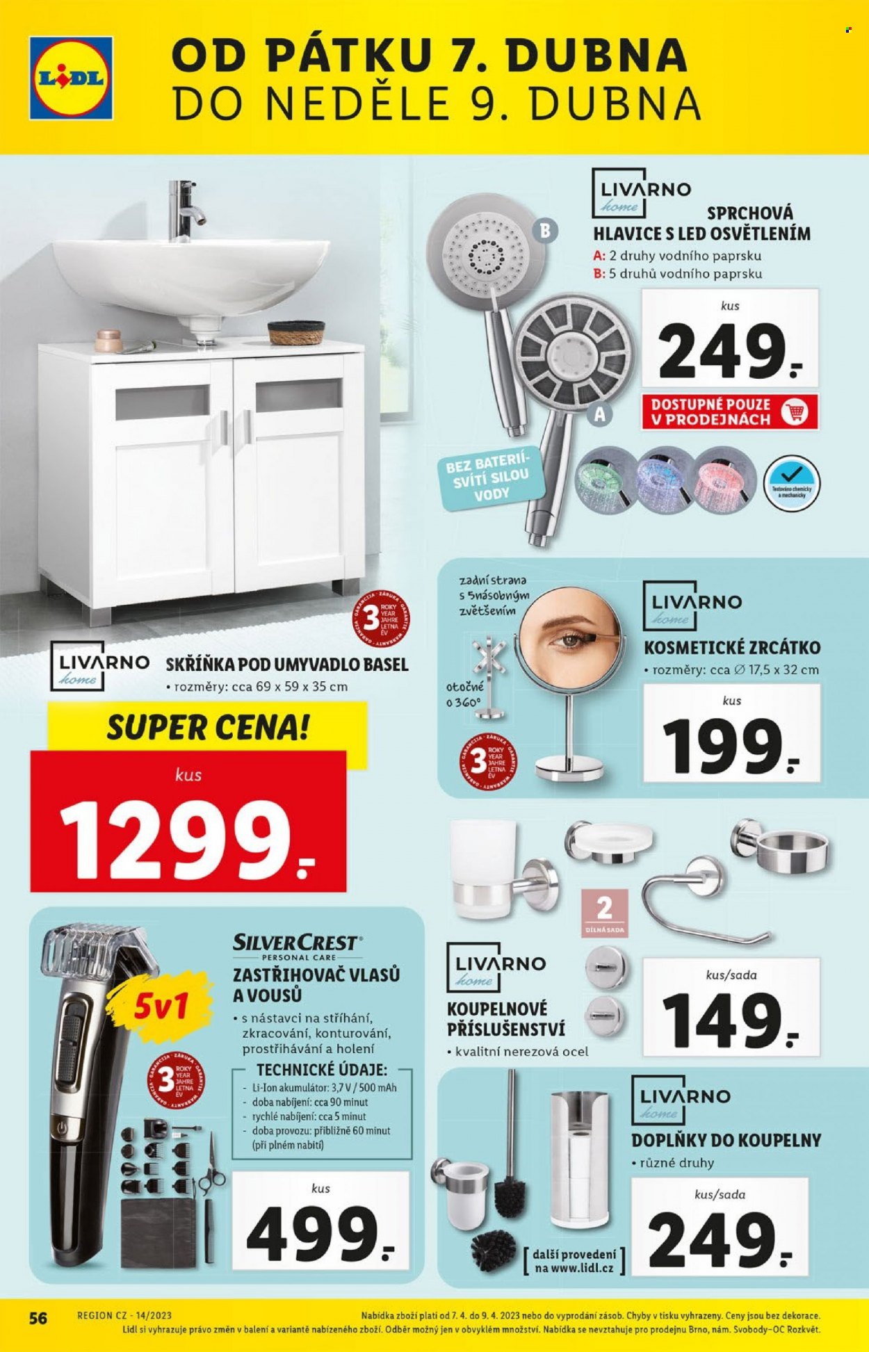 Leták Lidl - 3.4.2023 - 9.4.2023. Strana 56