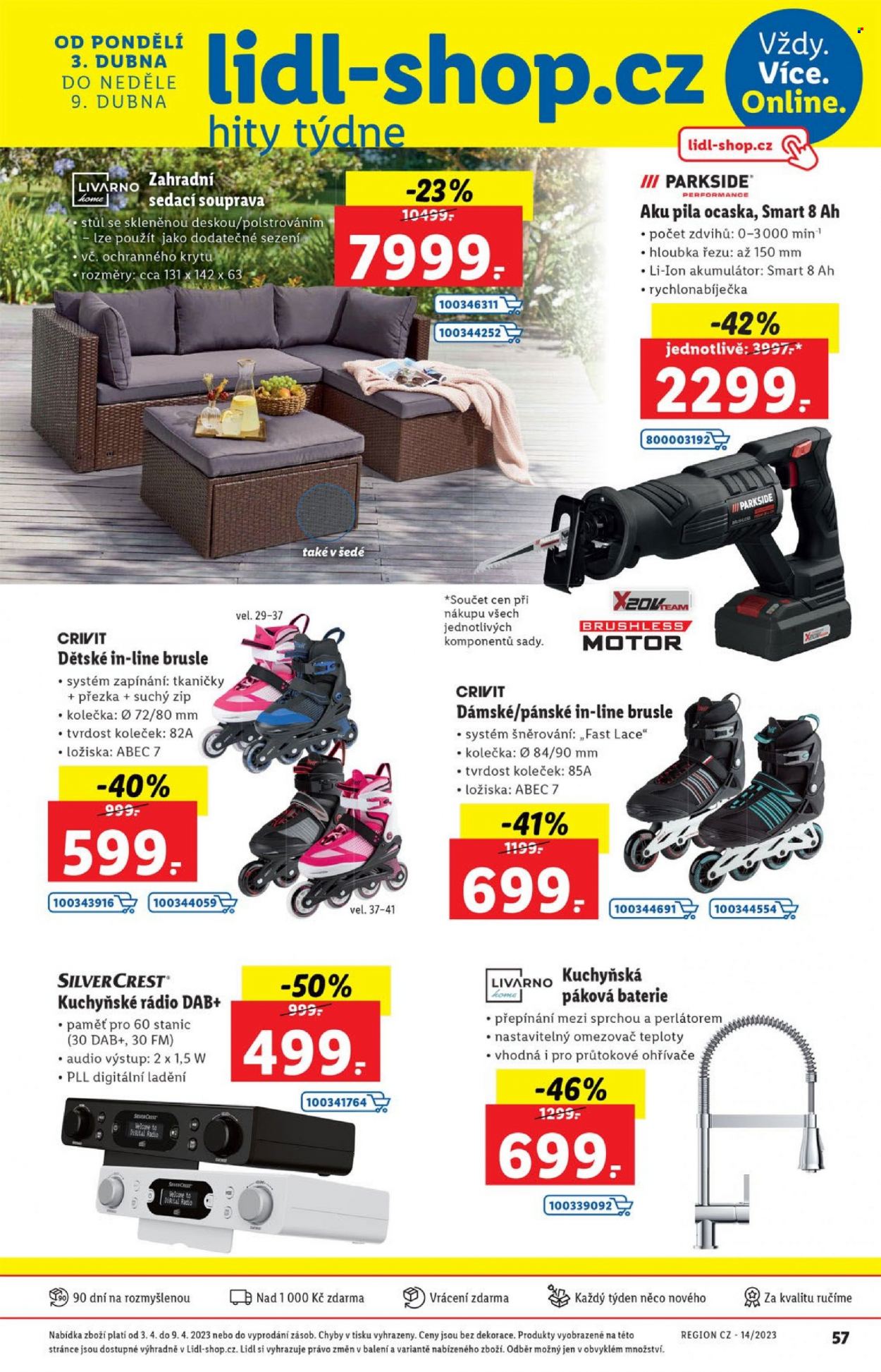 Leták Lidl - 3.4.2023 - 9.4.2023. Strana 57